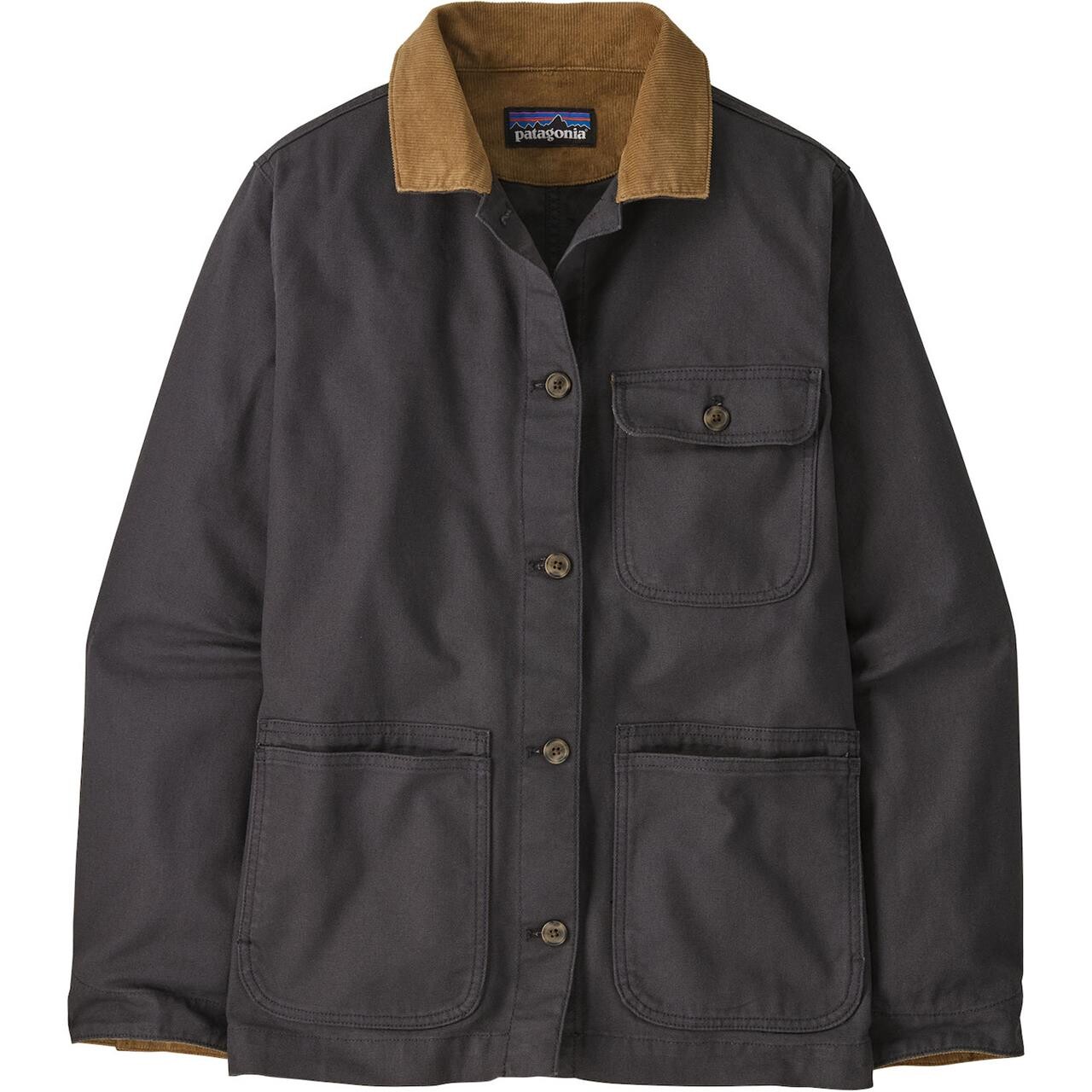 Patagonia Womens Point Reyes Canvas Coat (Sort (INK BLACK) Medium)