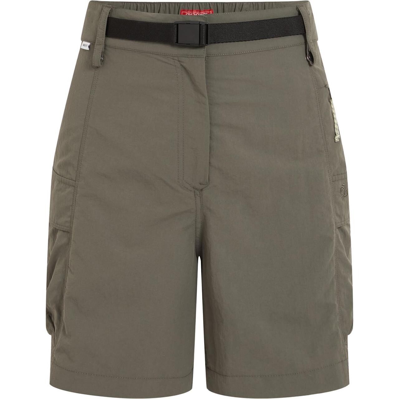 Craghoppers Womens Nosilife Medina Cargo Short - Grøn - 38