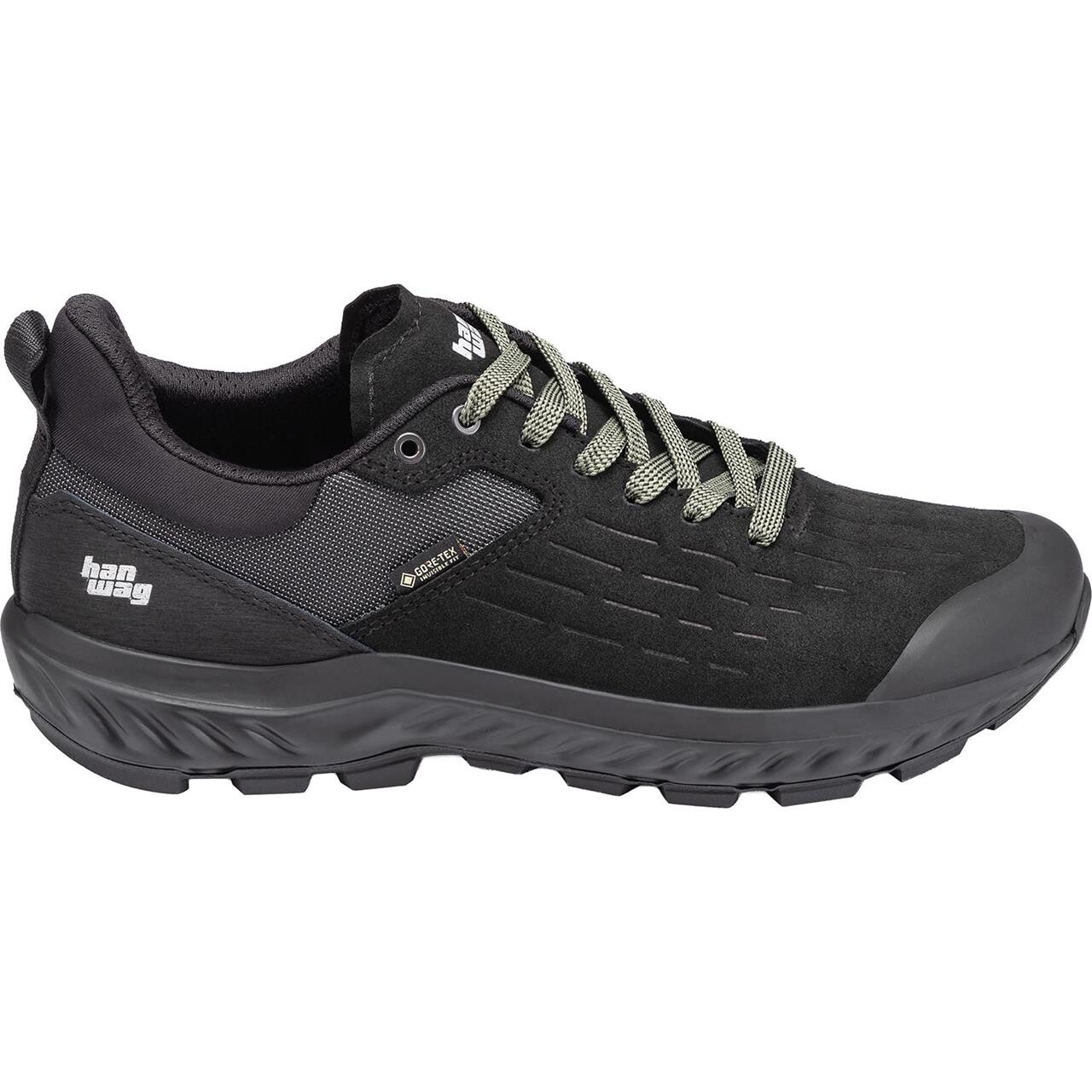 Hanwag Mens Kaduro Low GTX (Sort (BLACK/ASPHALT) 44,5)