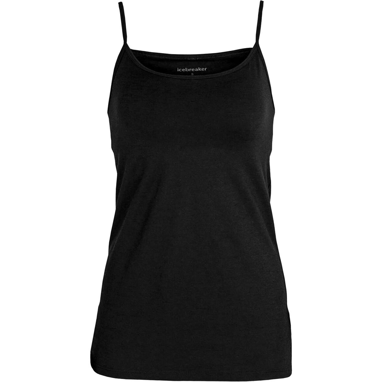 Icebreaker Womens Merino 150 Siren Bra Cami (Sort (BLACK) Medium)