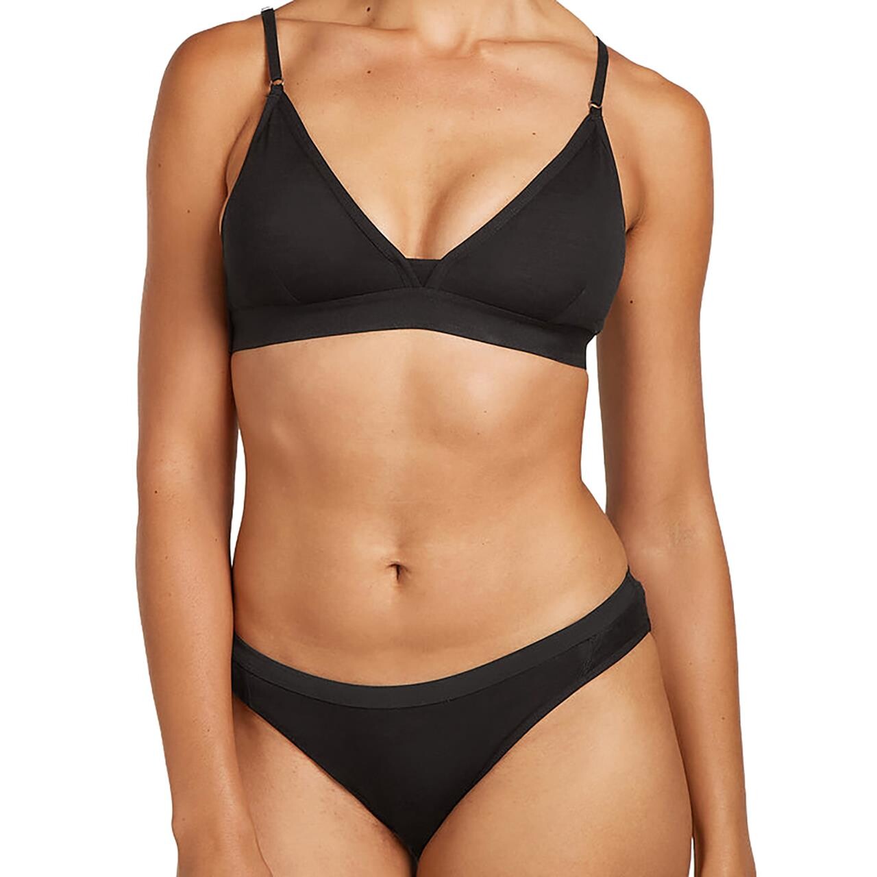 Icebreaker Womens Merino 150 Siren Bra Inserts (Sort (BLACK) X-small)