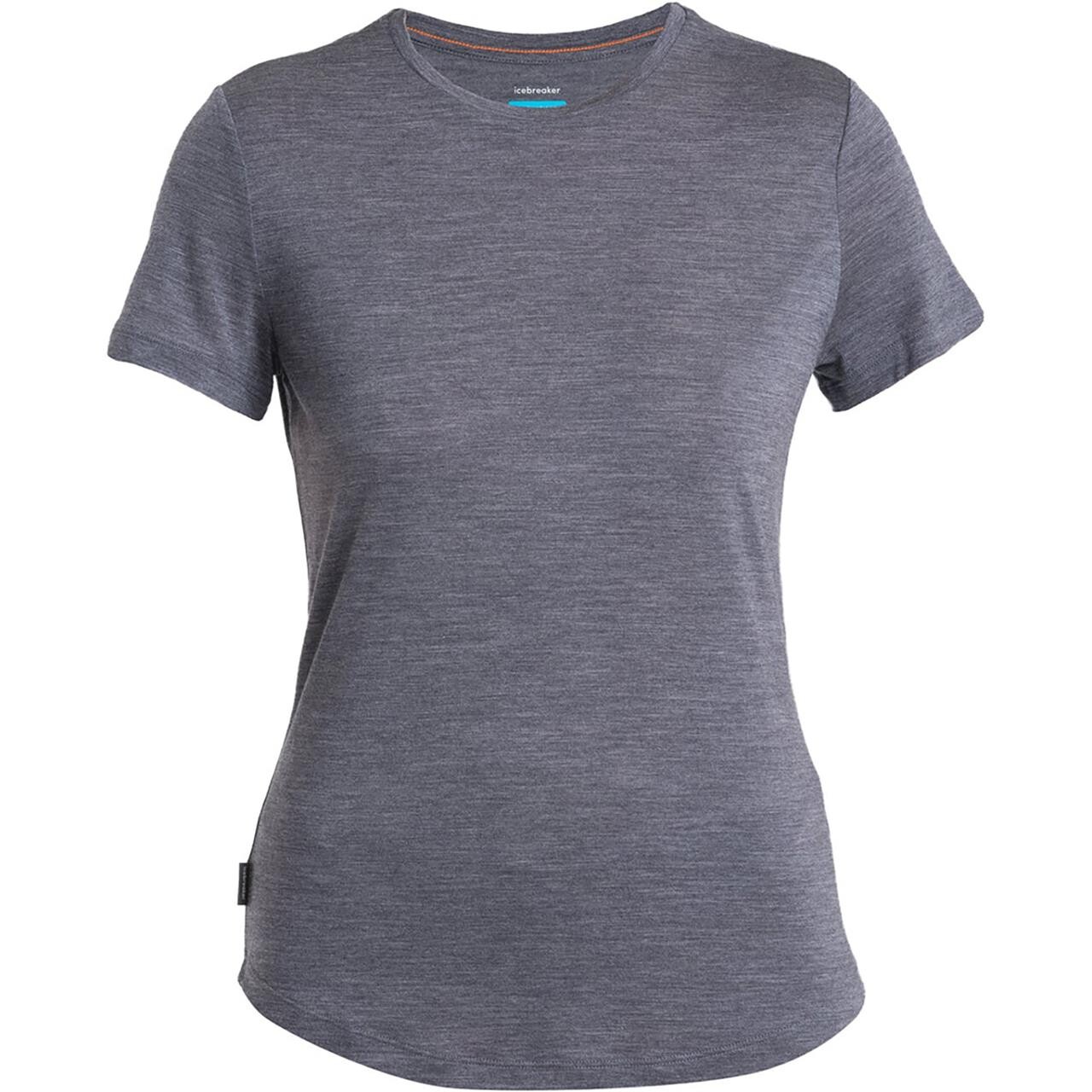 Icebreaker Womens Merino Blend 125 Cool-lite Sphere SS Tee (Blå (MIDNIGHT NAVY HTHR) X-small)