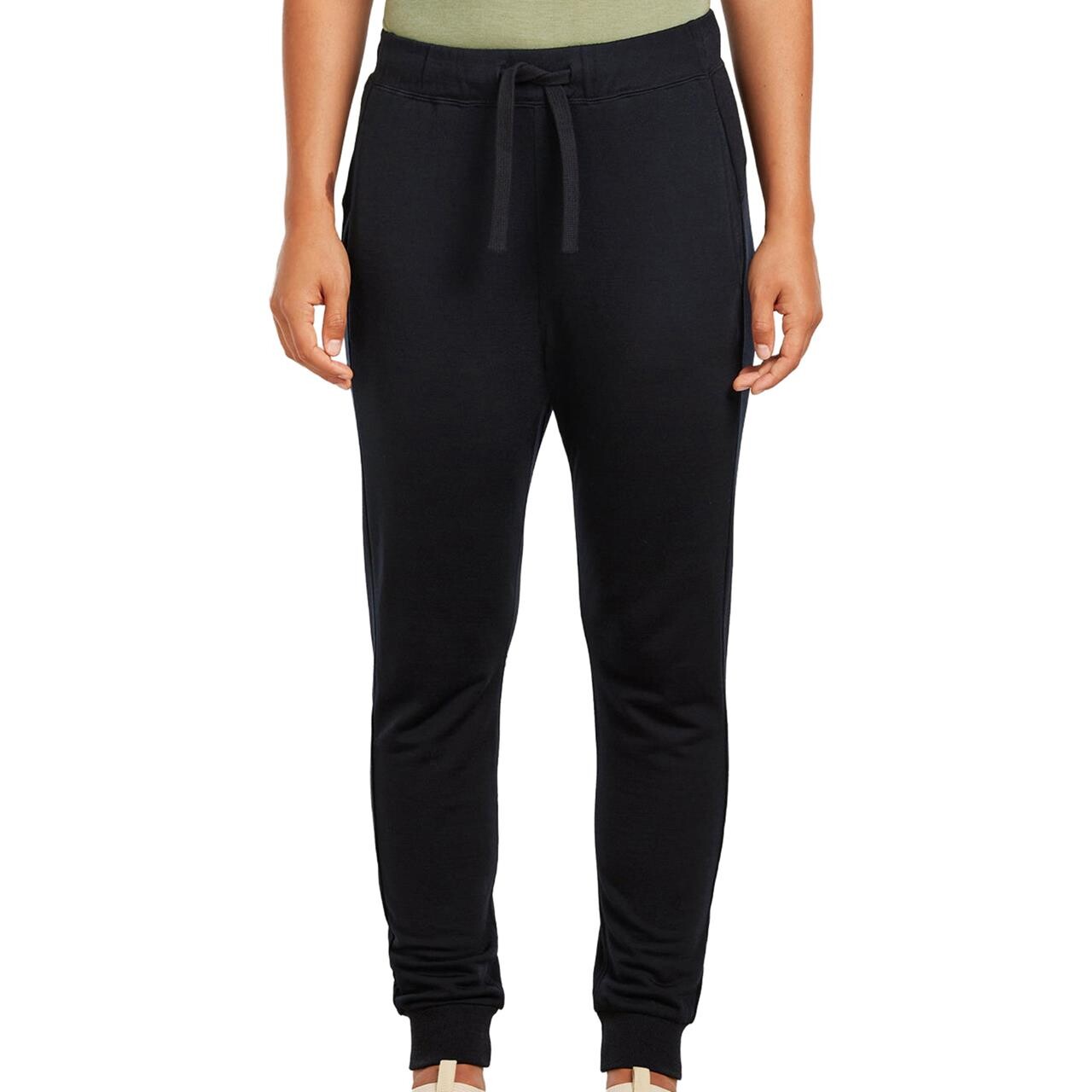Icebreaker Womens Merino Blend 200 Crush Pants (Sort (BLACK) X-small)