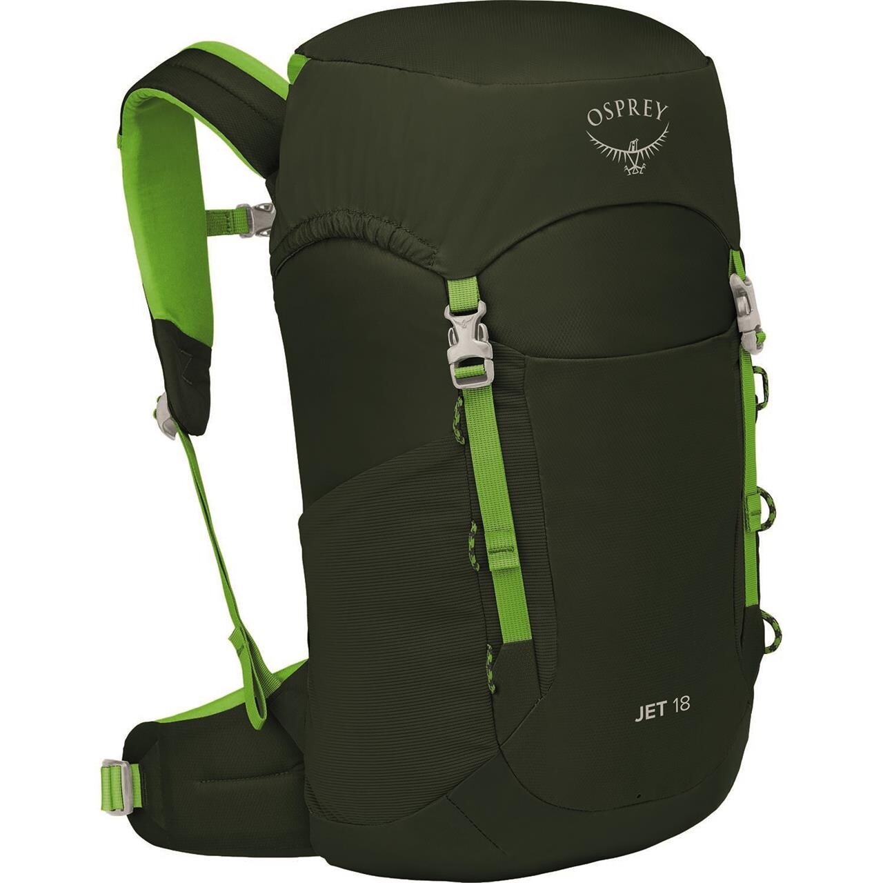 Osprey Kids Jet 18 (Grøn (GREEN CANOPY/LIMELINE GREEN) One size)