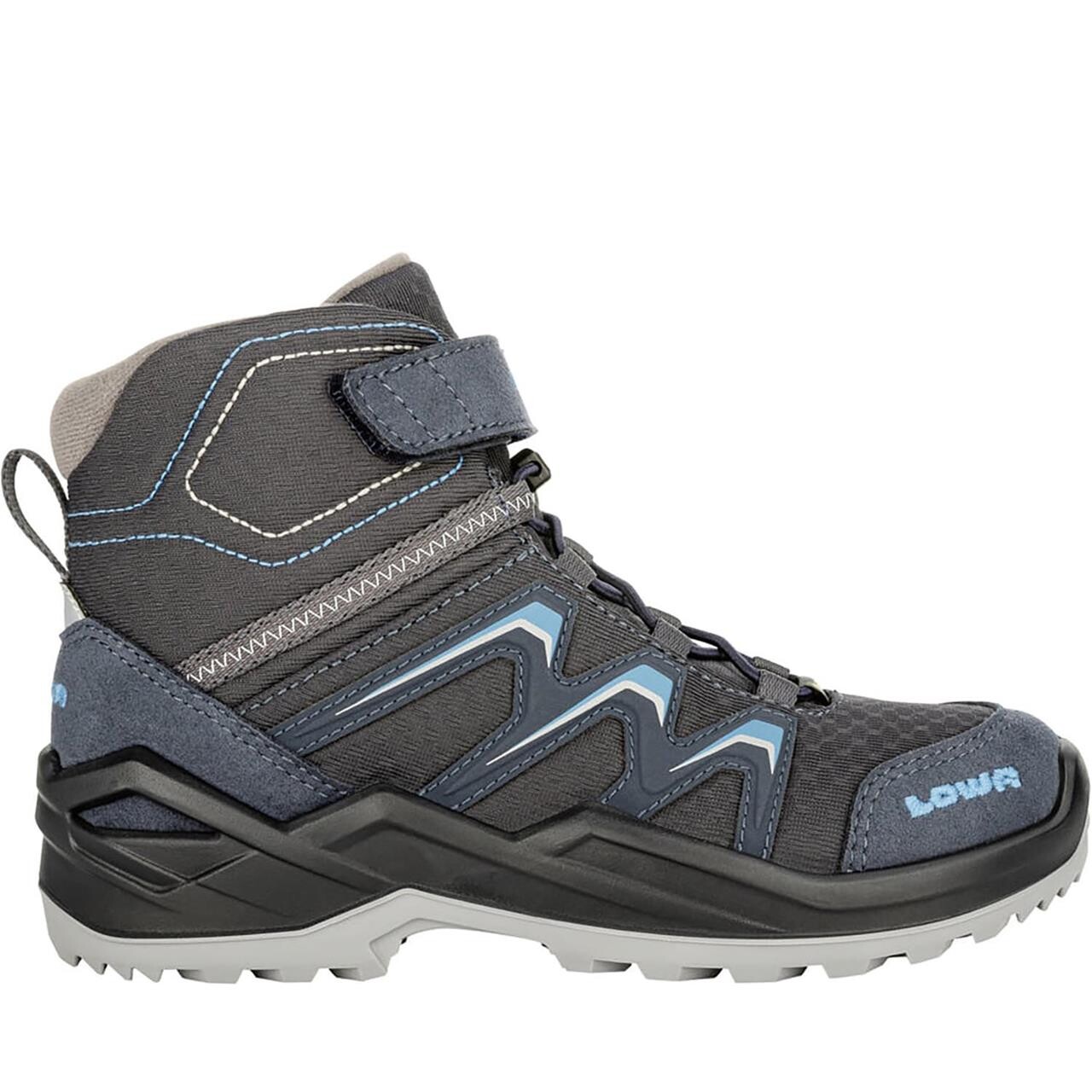 Lowa Kids Maddox Warm GTX Mid (Blå (STEEL BLUE) 30)
