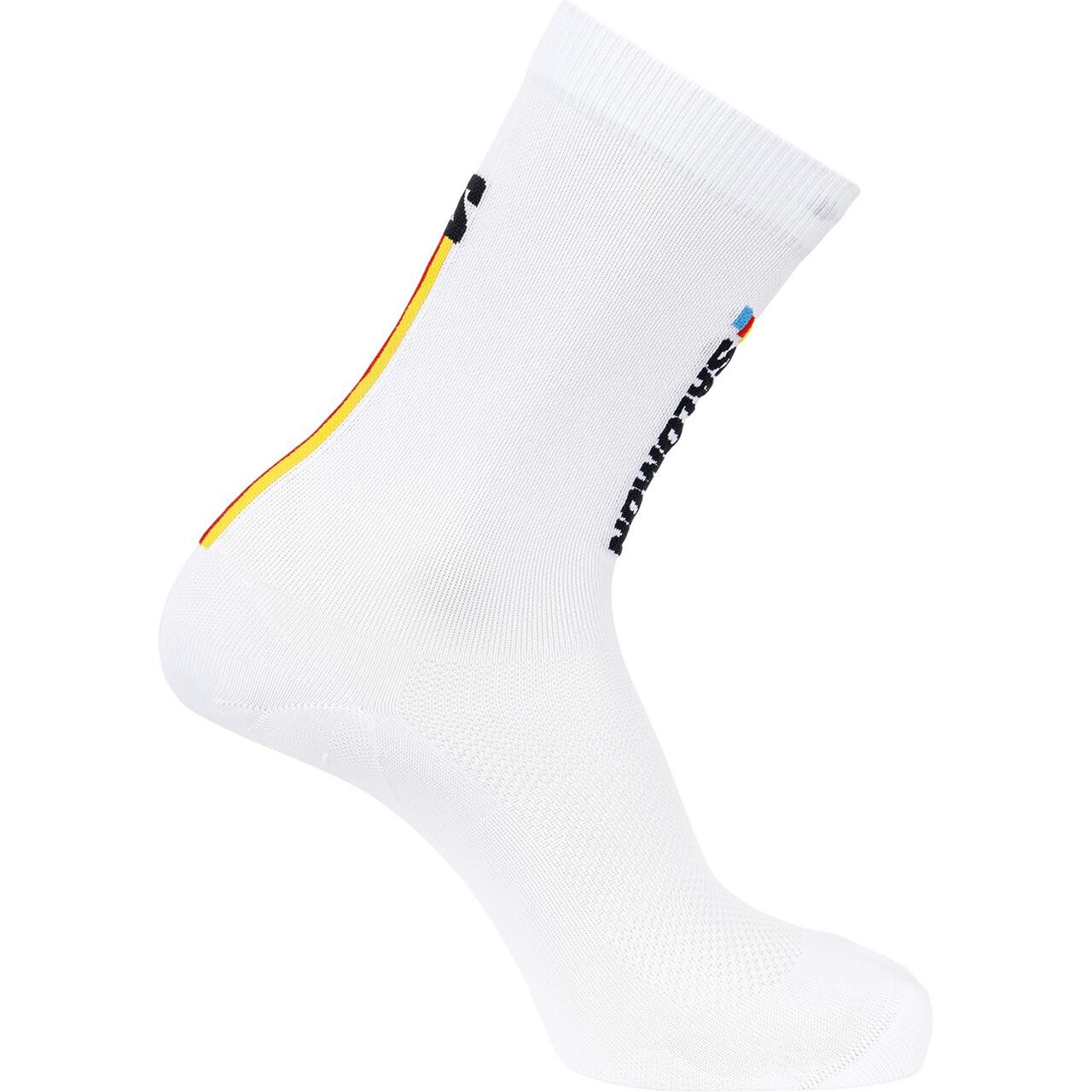 Salomon Socks Pulse Race Flag (Hvid (WHITE) 36-38) billede
