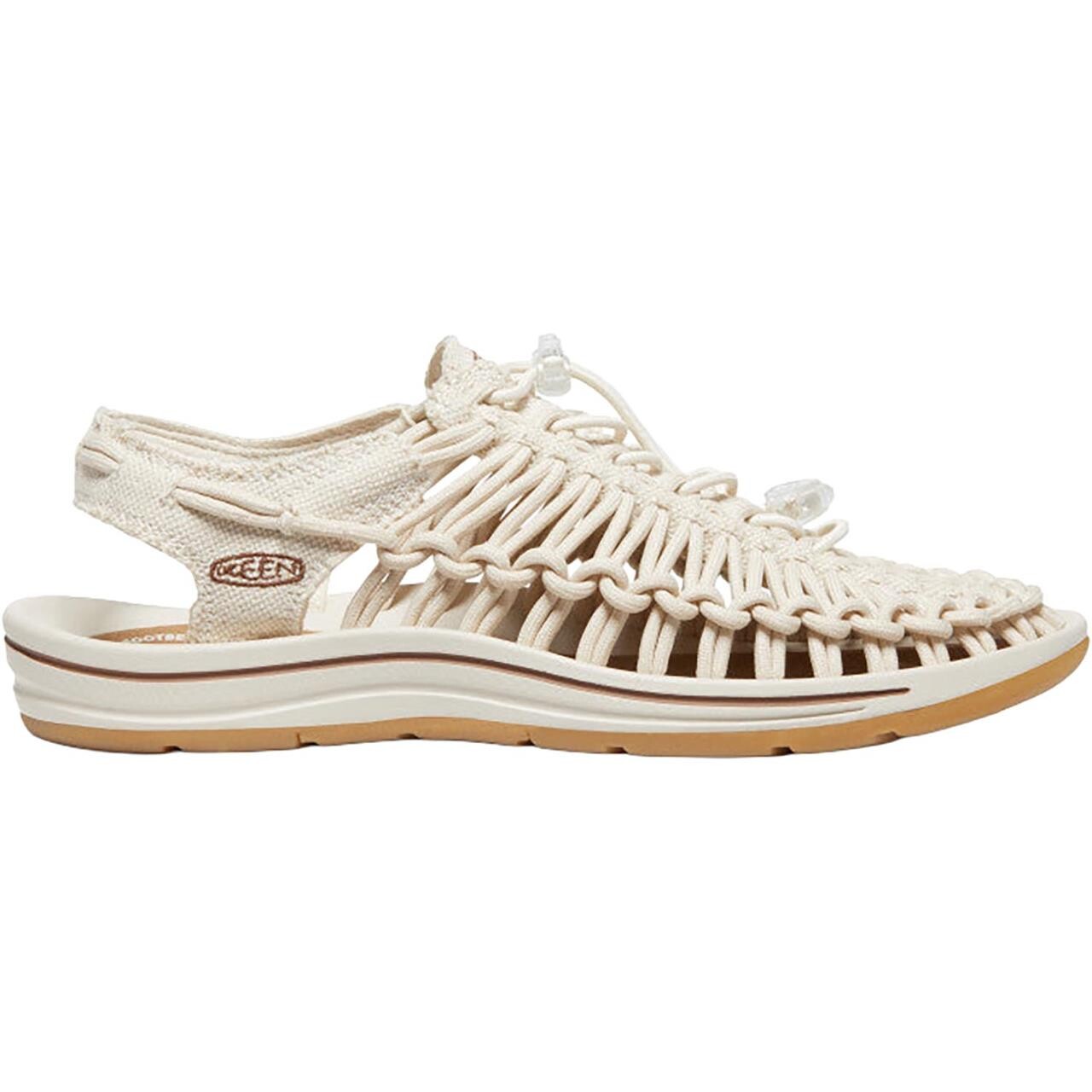 Keen Womens Uneek Canvas (Hvid (NATURAL CANVAS/BIRCH) 40)