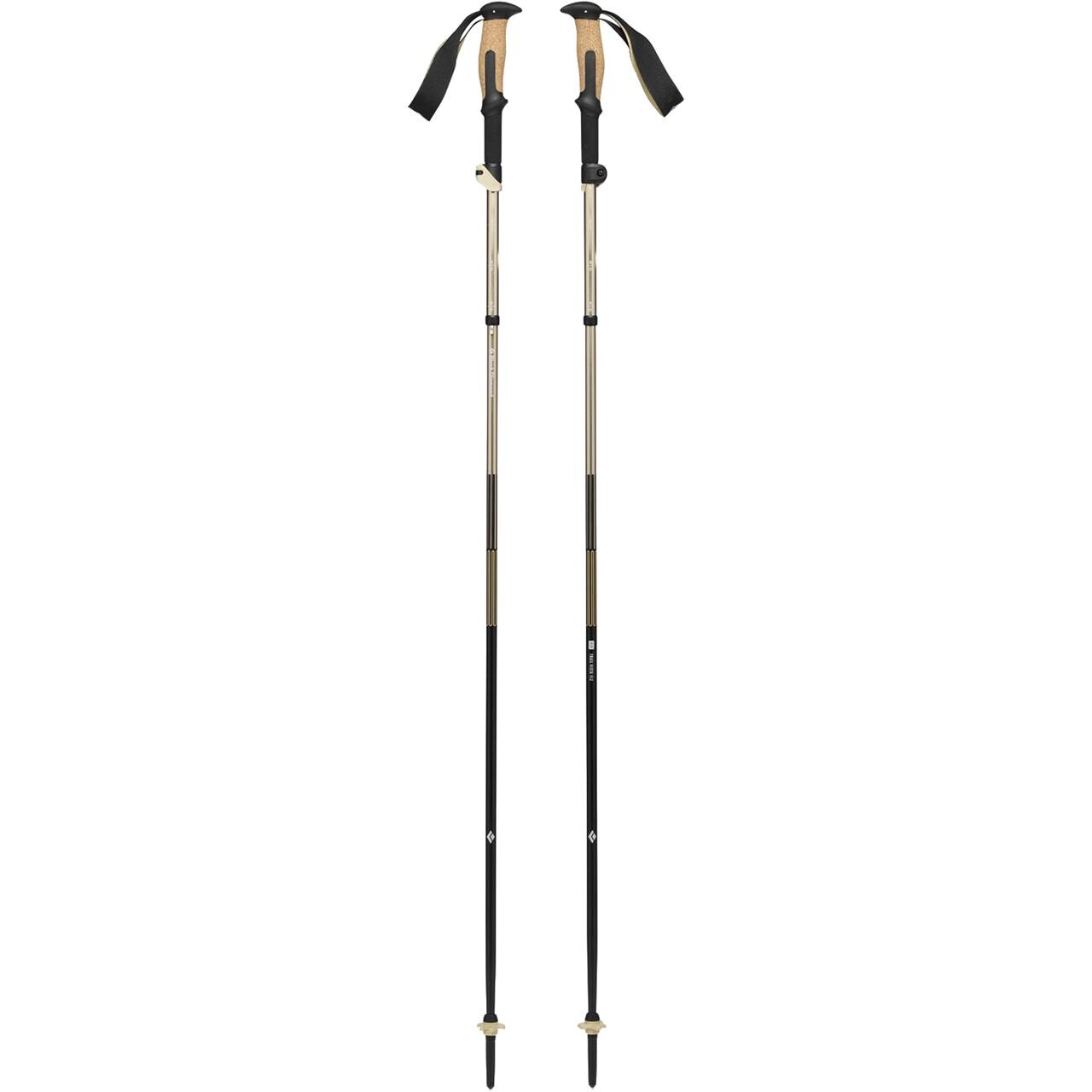 Black Diamond Trail Vista FLZ Trekking Poles (Beige (WHITE OAK) 125CM)