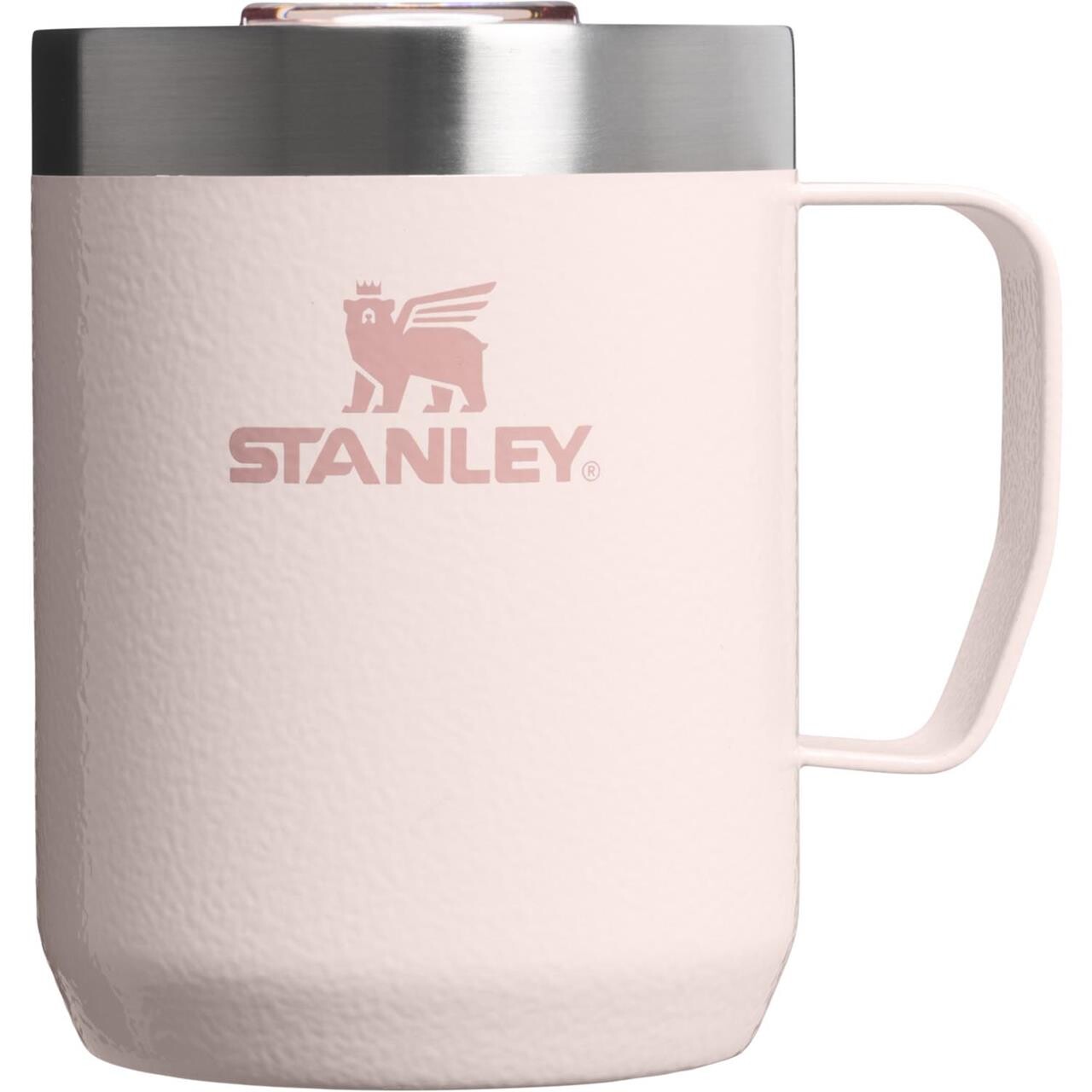 Stanley The Everyday Camp Mug 0.23l (Lyserød (HAMMERTONE ROSE QUARTZ)) billede
