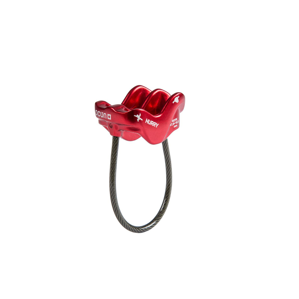 Ocùn Hurry Belay/rappel Device (Rød (RED))