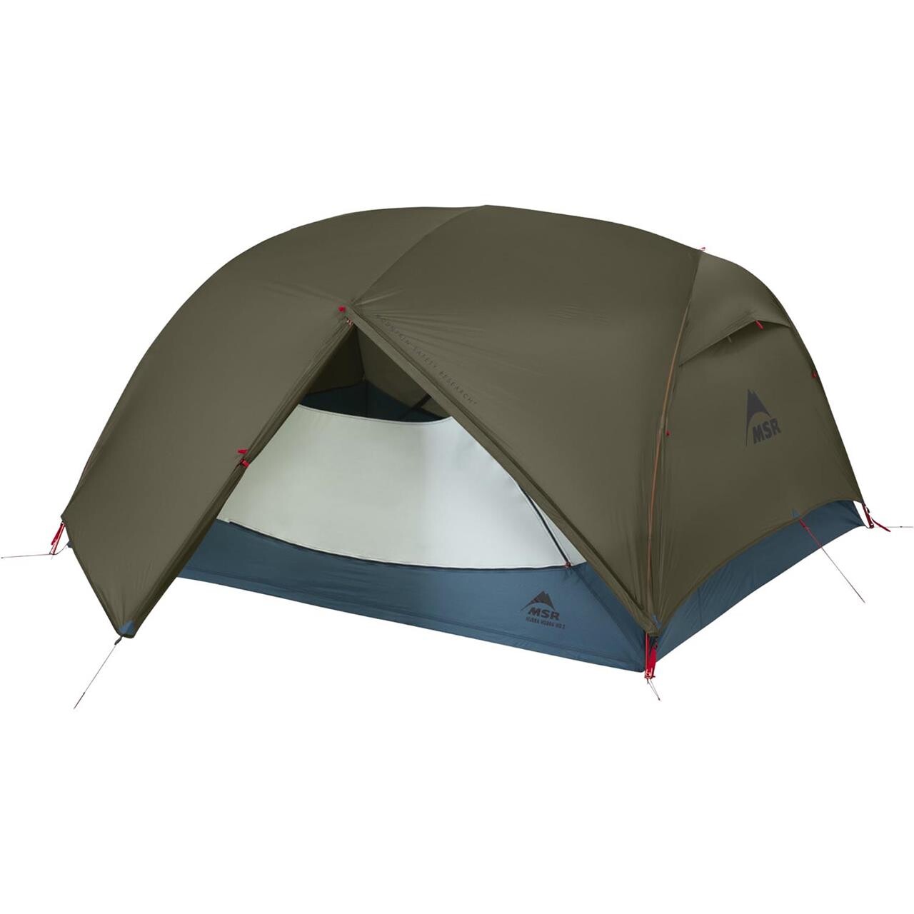 MSR Hubba Hubba HD 3P Tent (Grøn (GREEN))
