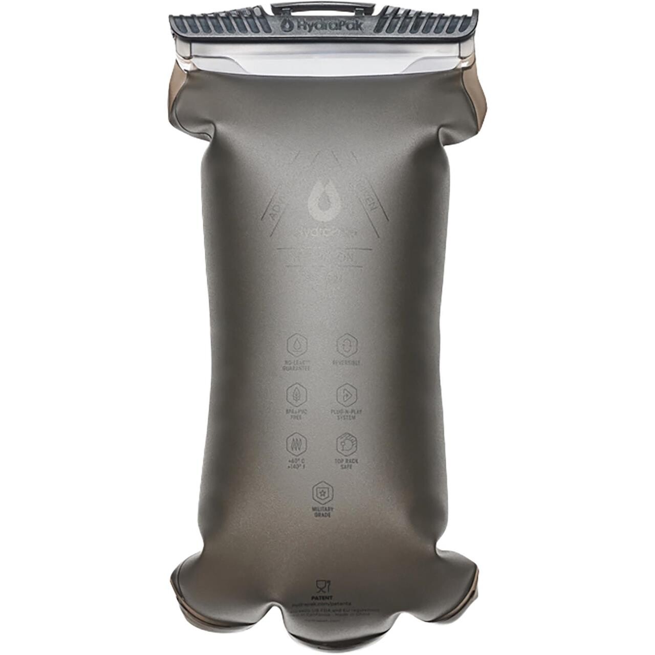 Hydrapak Force 2l 2 L Mammoth Grey - Væskeblære