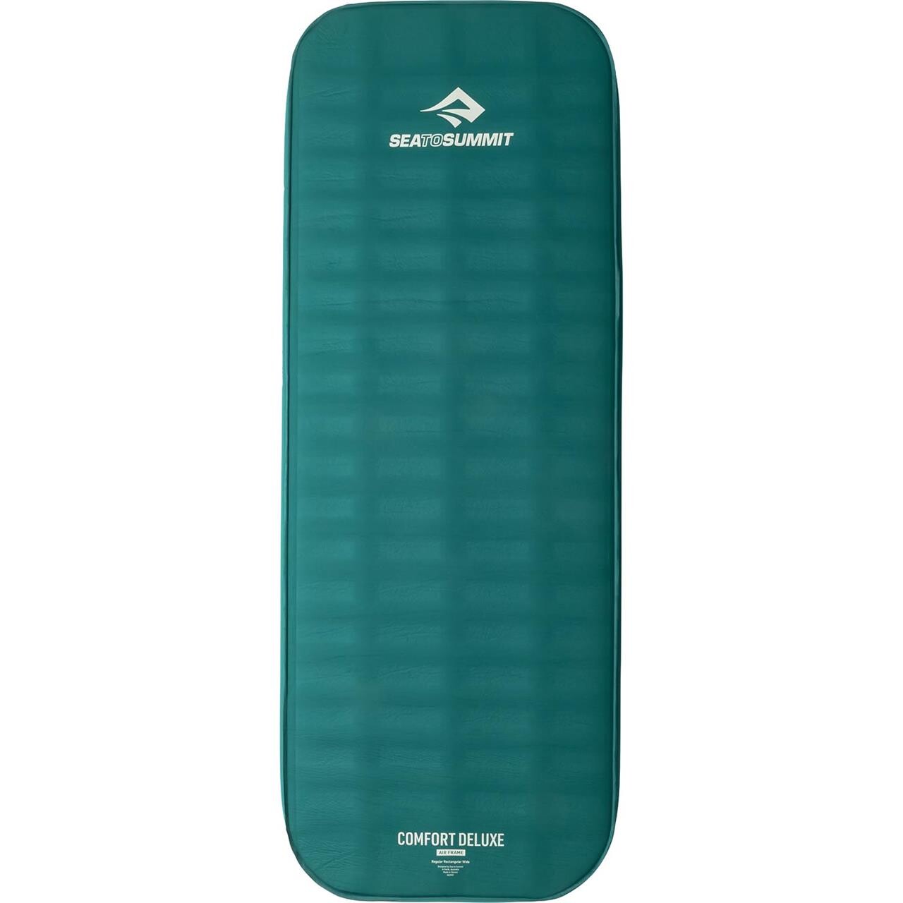 Sea To Summit Comfort Deluxe Self Inflating Mat - Reg Rectangular Wide Rain Forest - Liggeunderlag