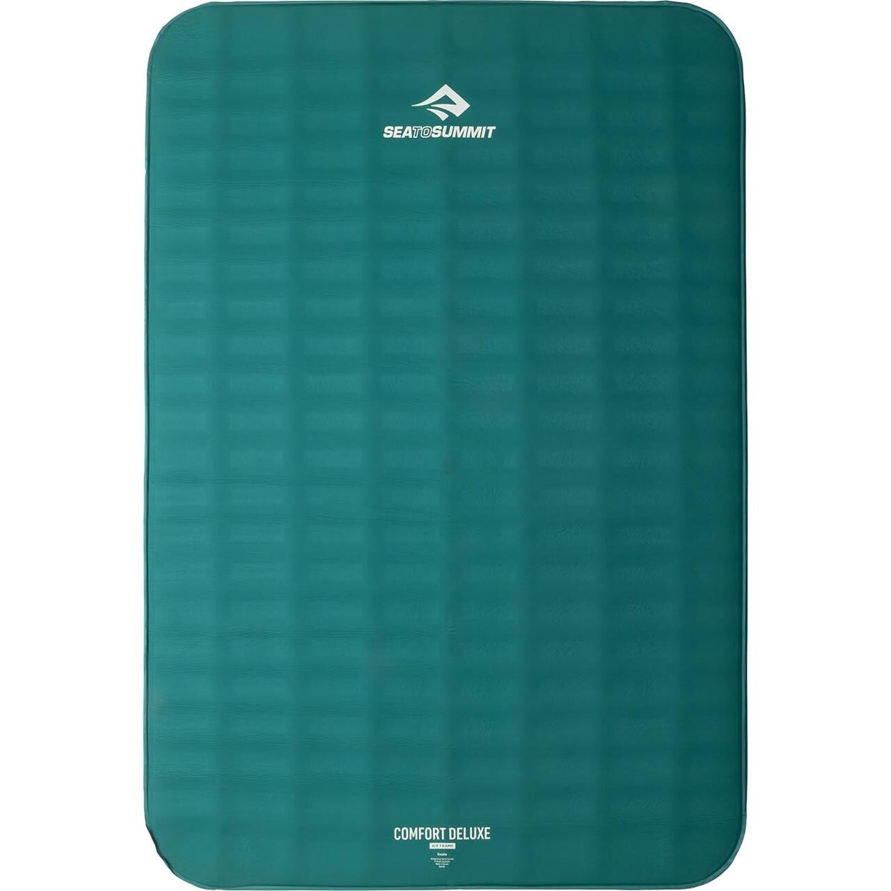 Sea To Summit Comfort Deluxe Self Inflating Mat - Double Rain Forest - Liggeunderlag