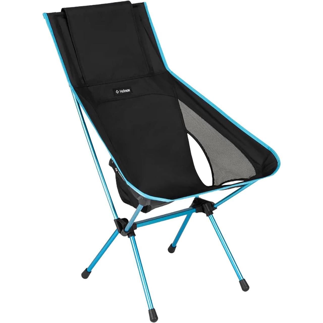 Helinox Sunset Chair (re) (Sort (BLACK/CYAN BLUE))
