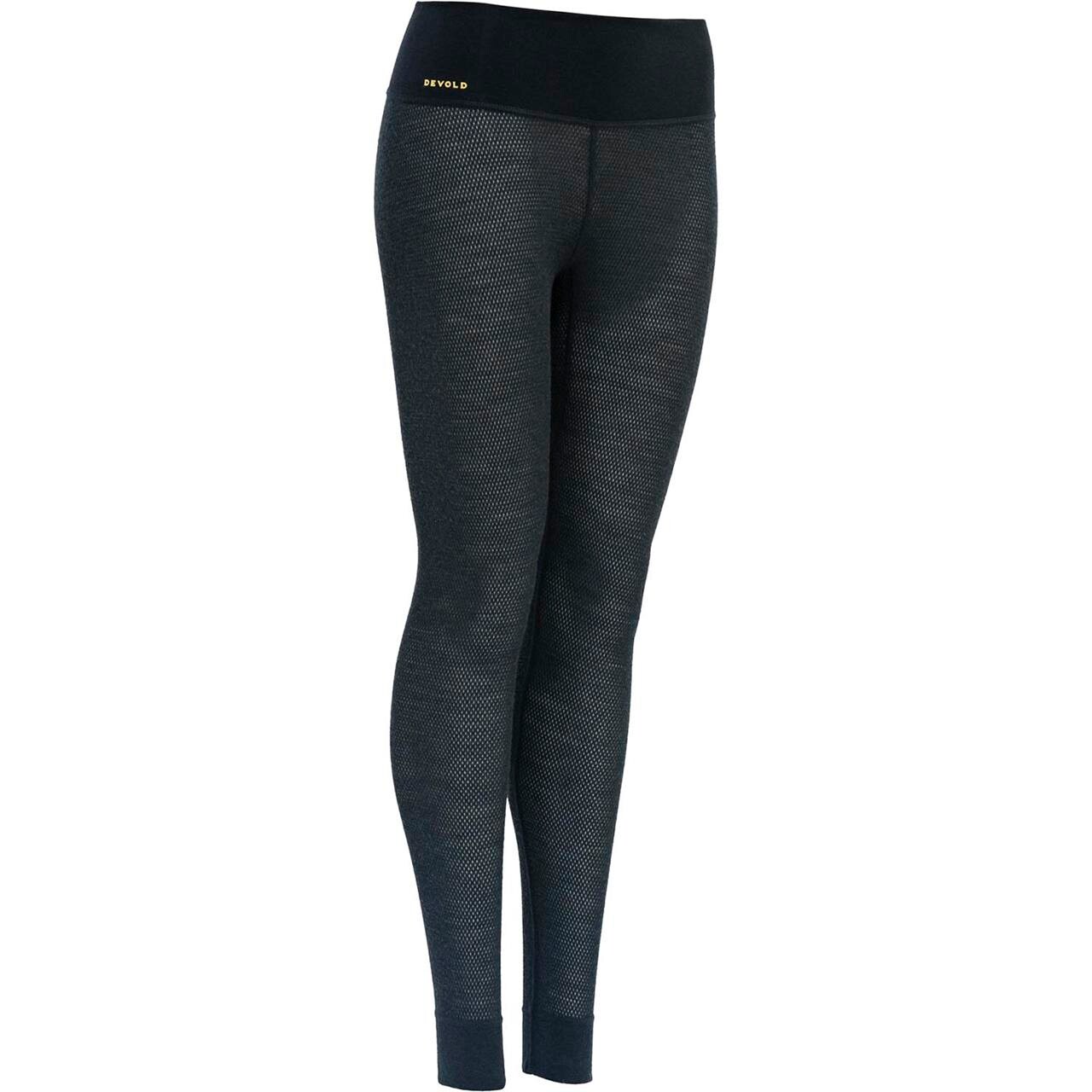 Devold Womens Wool Mesh 190 Longs (Sort (INK) Small)