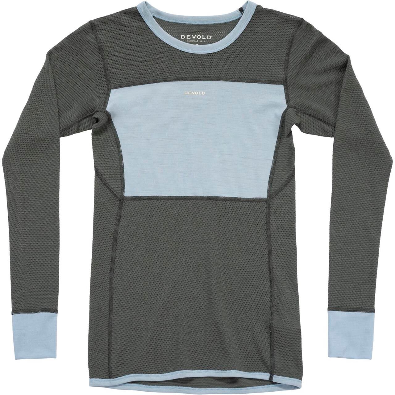 Devold Womens Wool Mesh 190 Shirt (Blå (DAWN/CASTLEROCK) Medium)