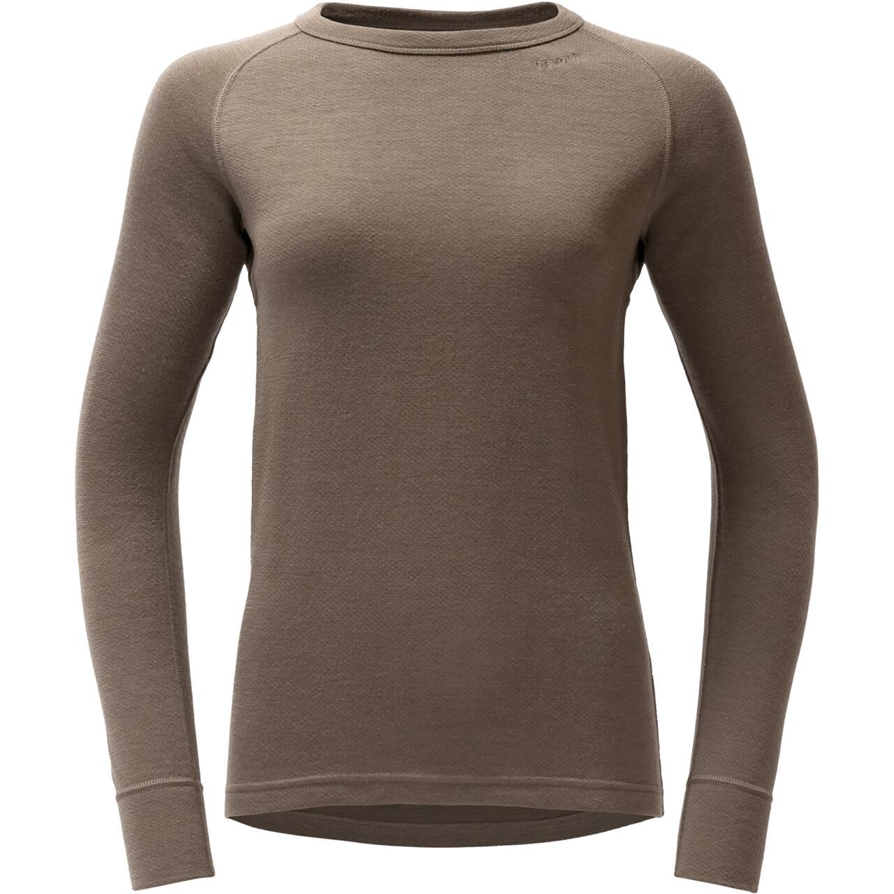 Devold Womens Expedition Merino 235 Shirt (Brun (TARMAC) Small)