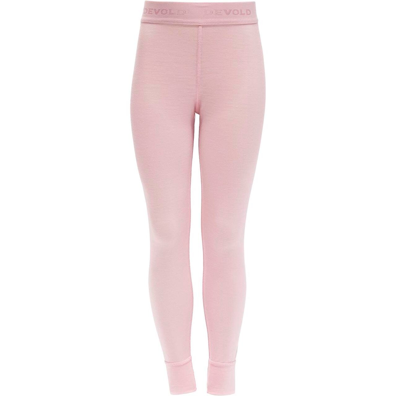Devold Kids Breeze Merino Longs (Lyserød (CHALK PINK) 38)
