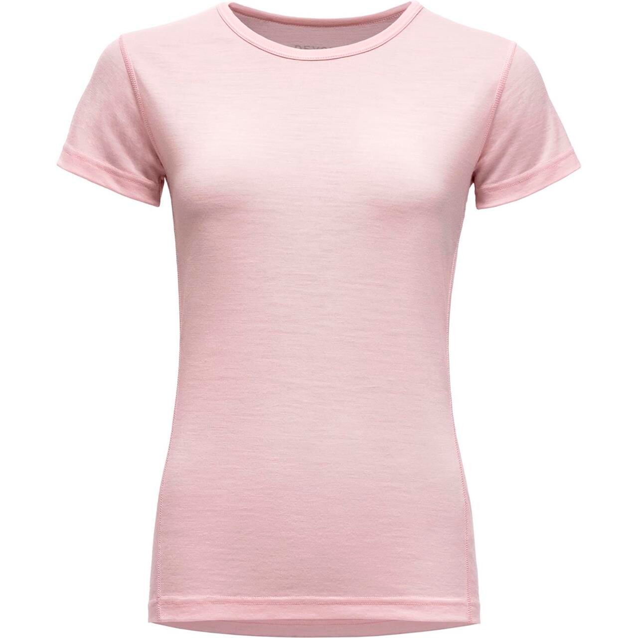 Devold Womens Breeze Merino 150 T-shirt (Lyserød (CHALK PINK) X-small)