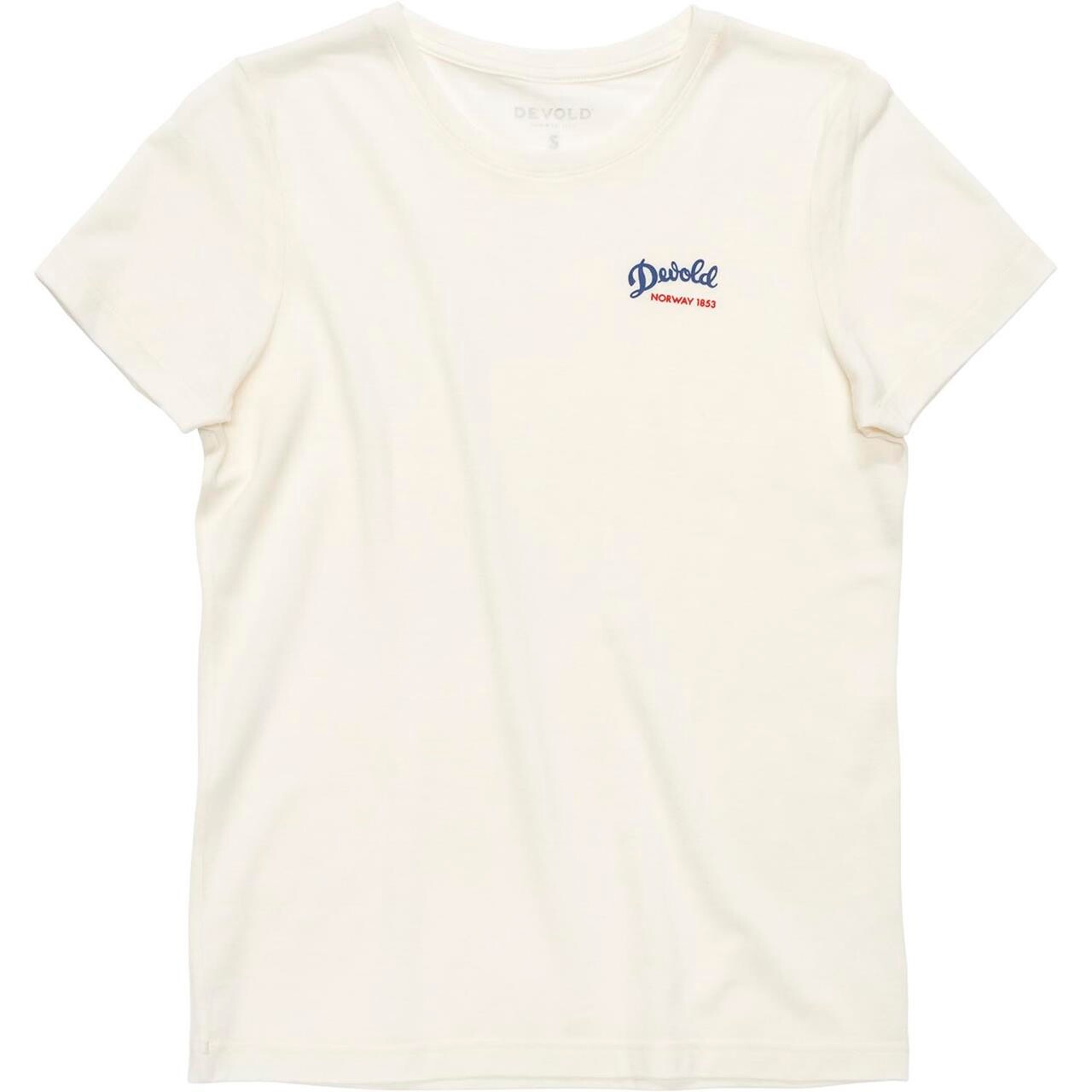 Devold Womens Classic Script Tee (Hvid (WHITE) Large)