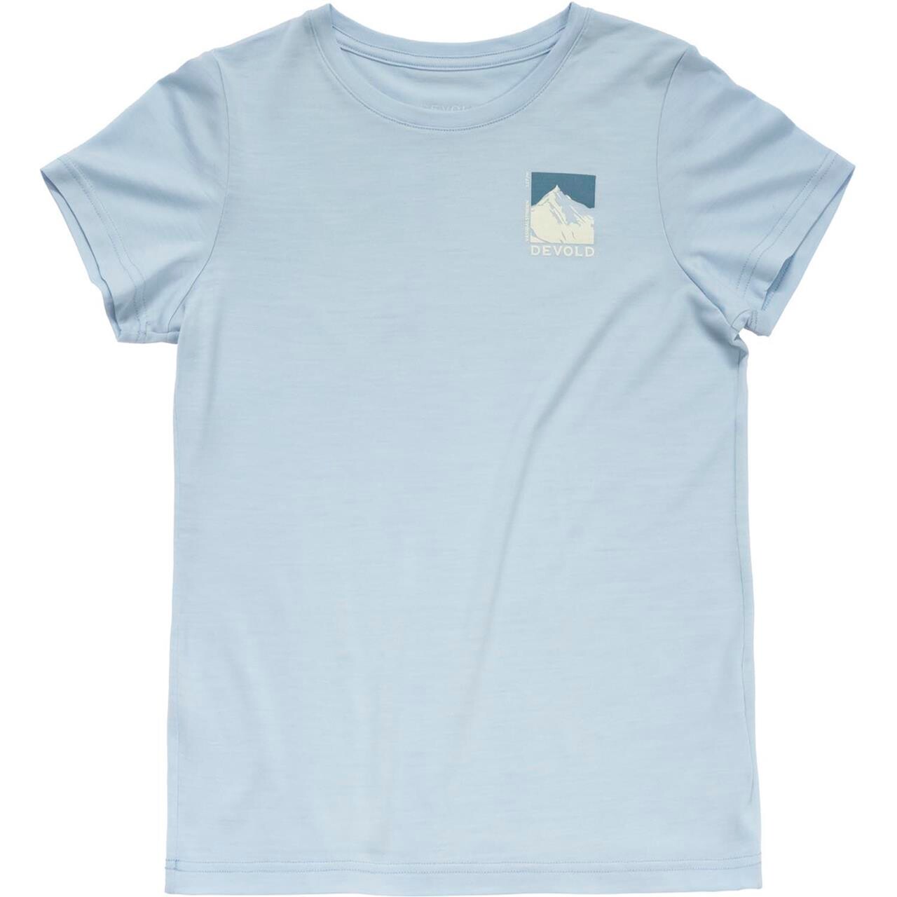 Devold Womens Classic Summit Tee (Blå (DAWN) X-large)