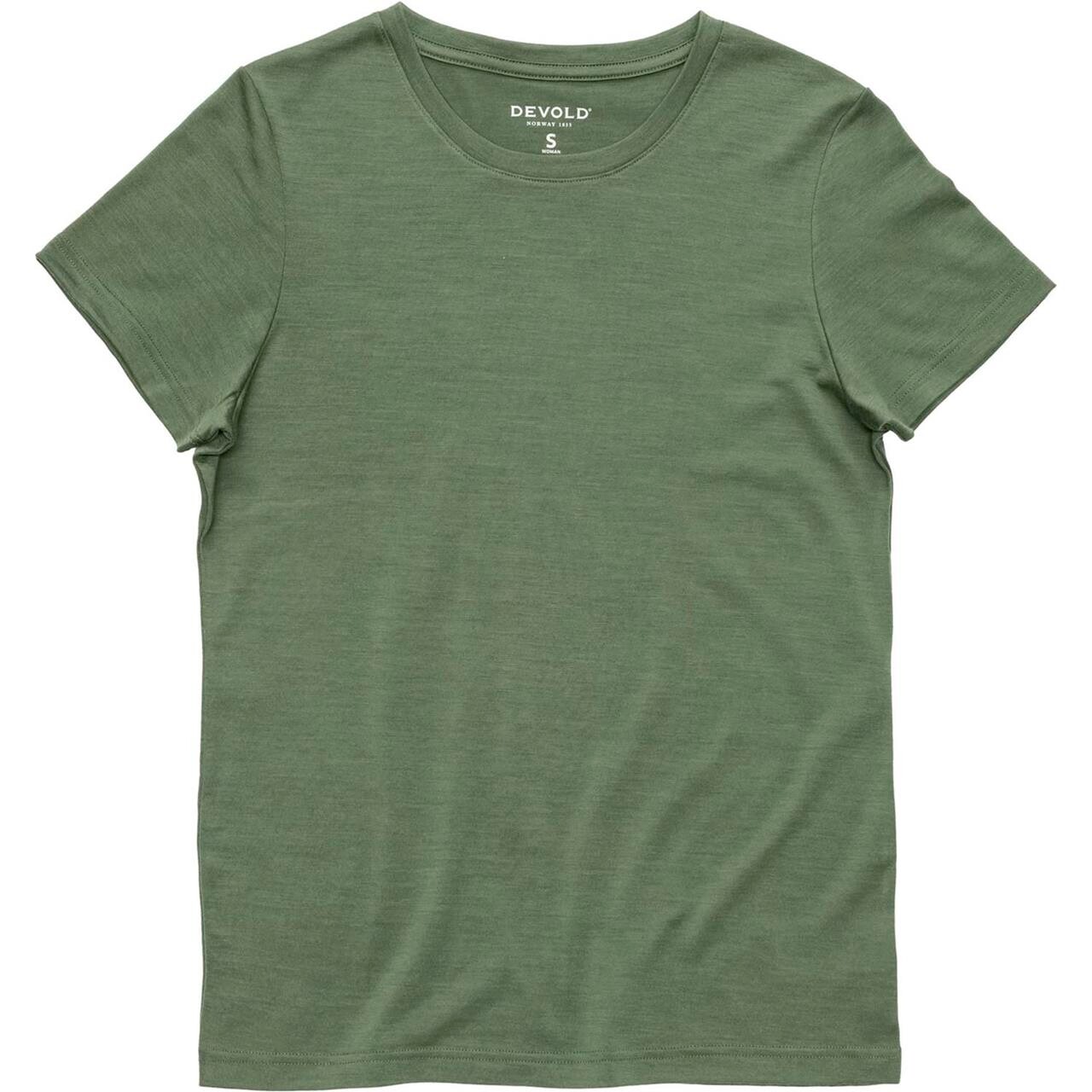 Devold Womens Classic Tee (Grøn (FOREST) Large)