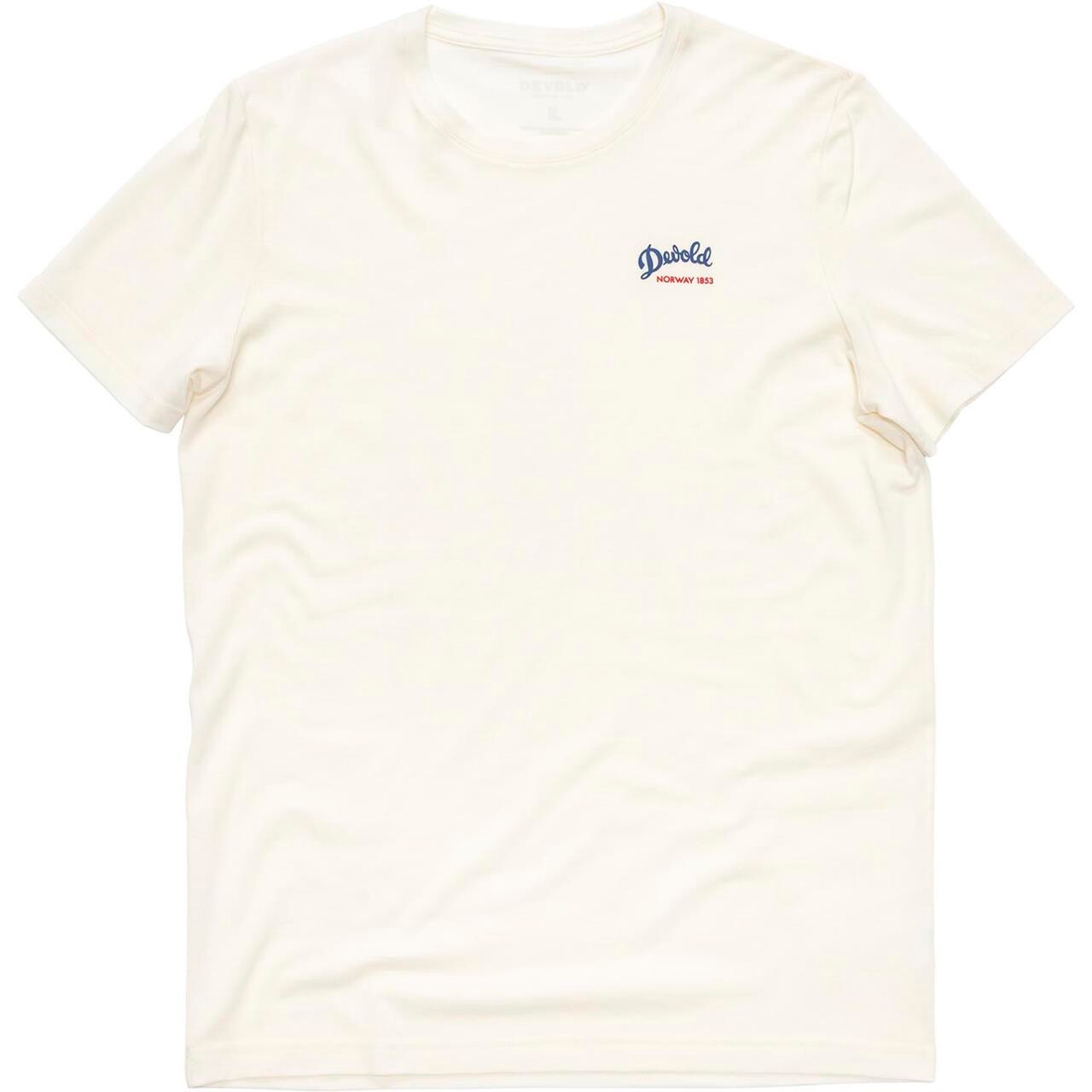 Devold Mens Classic Script Tee (Hvid (WHITE) Large)