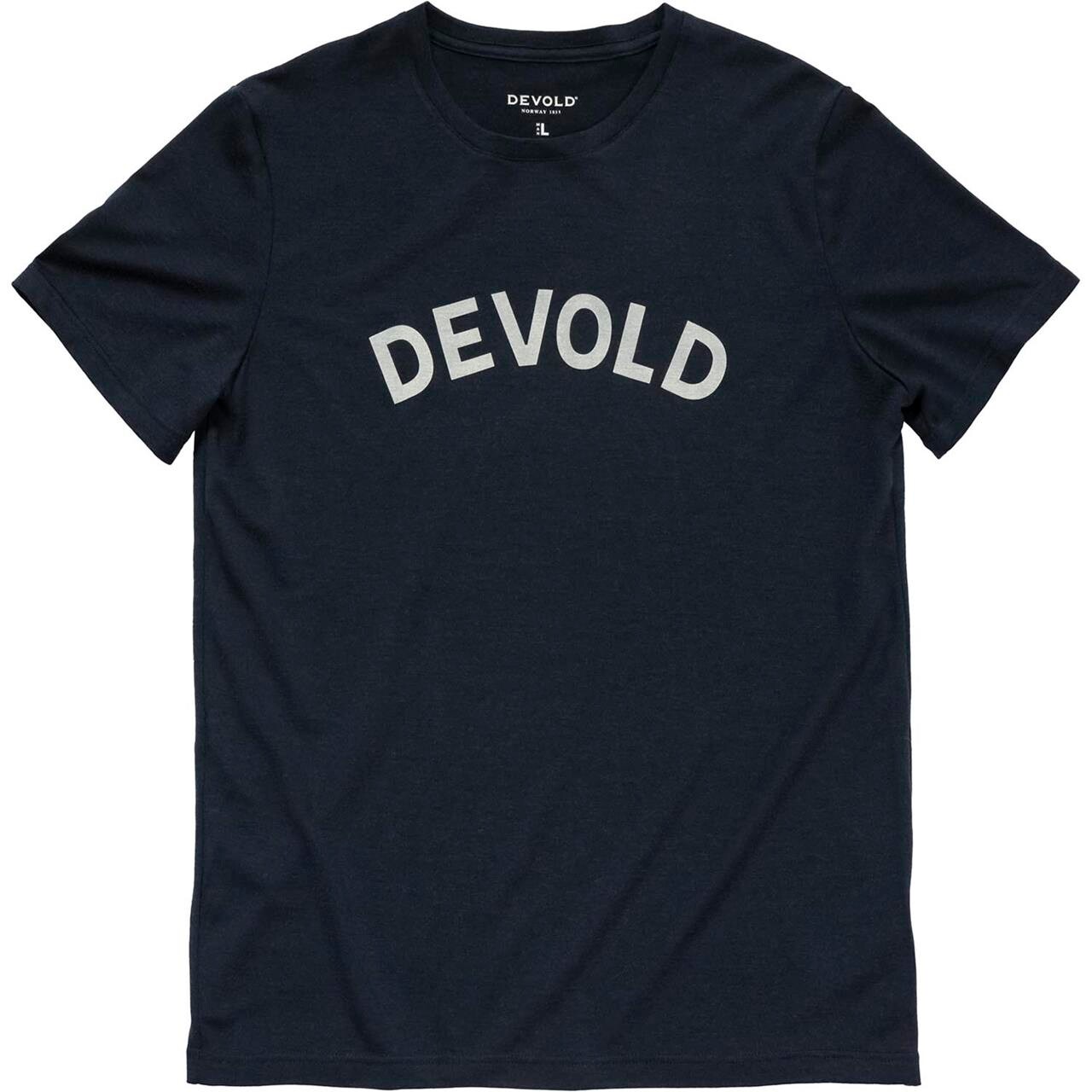 Devold Mens Classic Legacy Tee (Sort (INK) Large)