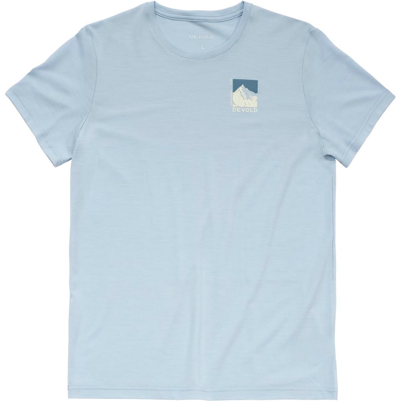 Devold Mens Classic Summit Tee (Blå (DAWN) Large)