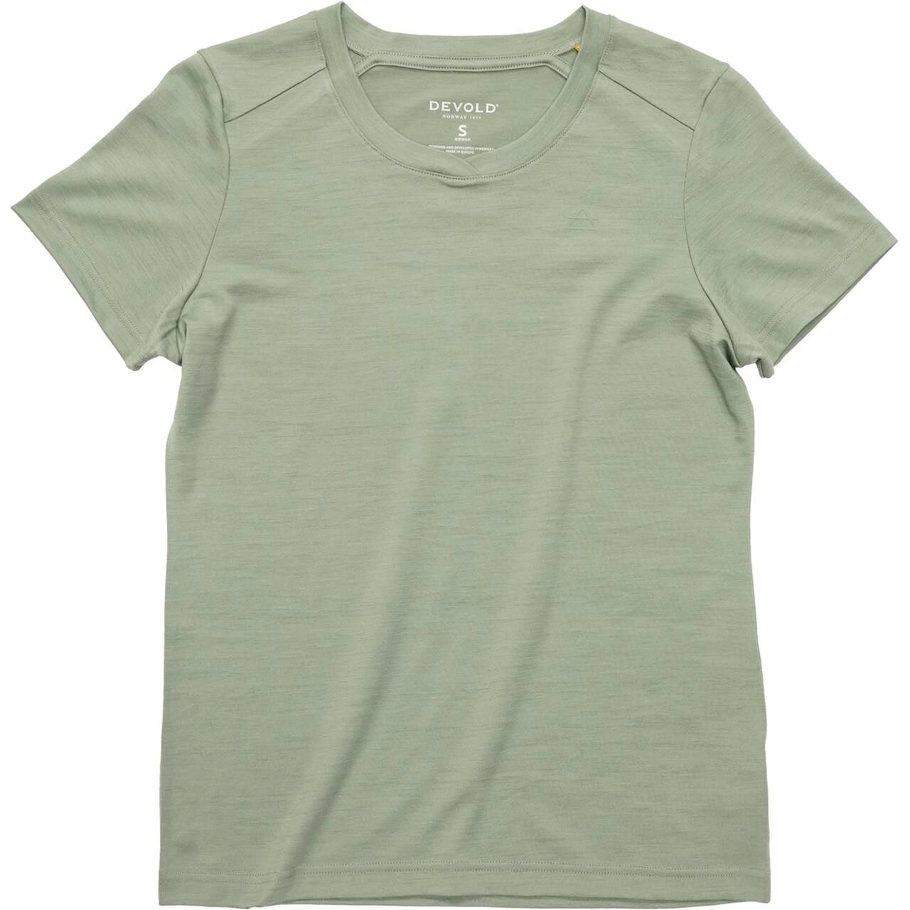 Devold Womens Premium Tee (Grå (FOG) Medium)