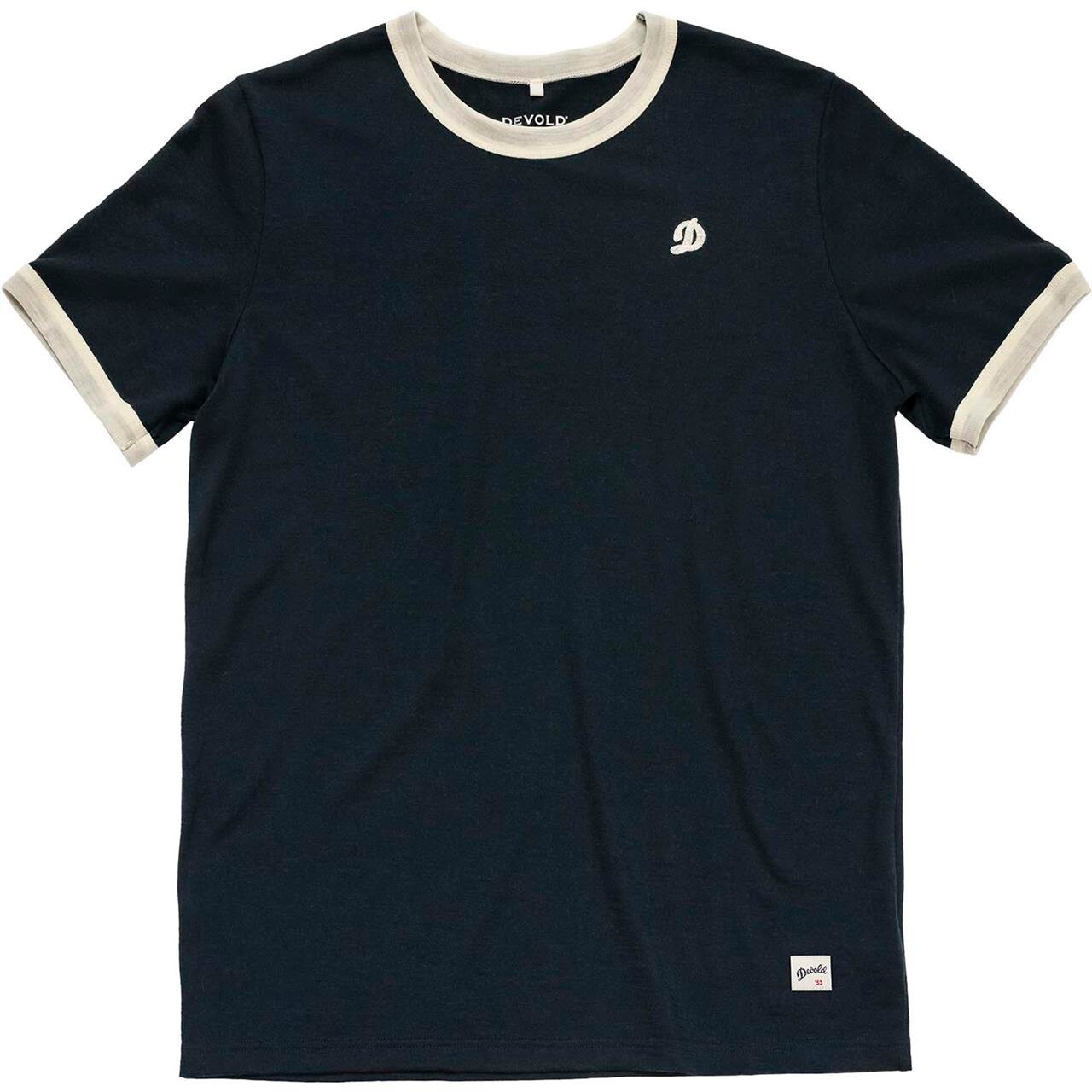 Devold Archive Ringer Tee (Sort (INK/RAW WHITE) X-large)