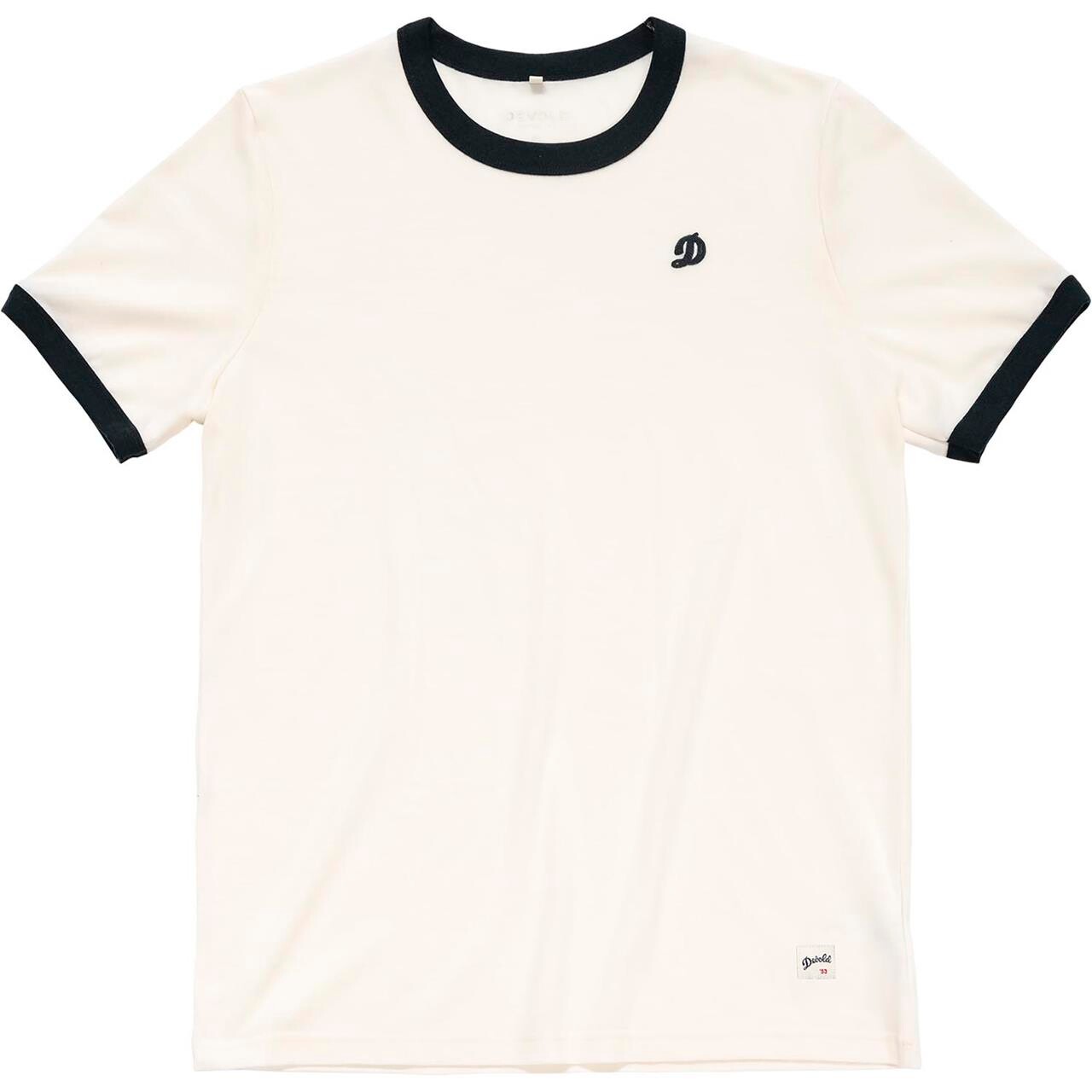 Devold Archive Ringer Tee (Hvid (WHITE/INK) Large)