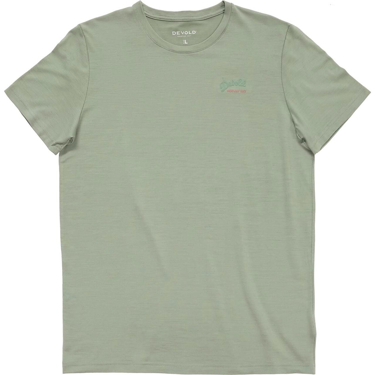Devold Mens Premium Woodworker Tee (Grå (FOG) XX-large)