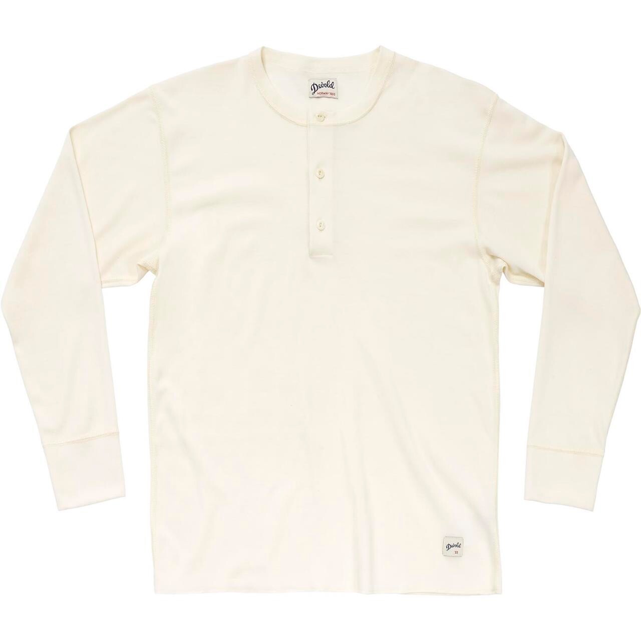Devold Archive Henley L/S (Hvid (WHITE) X-small)