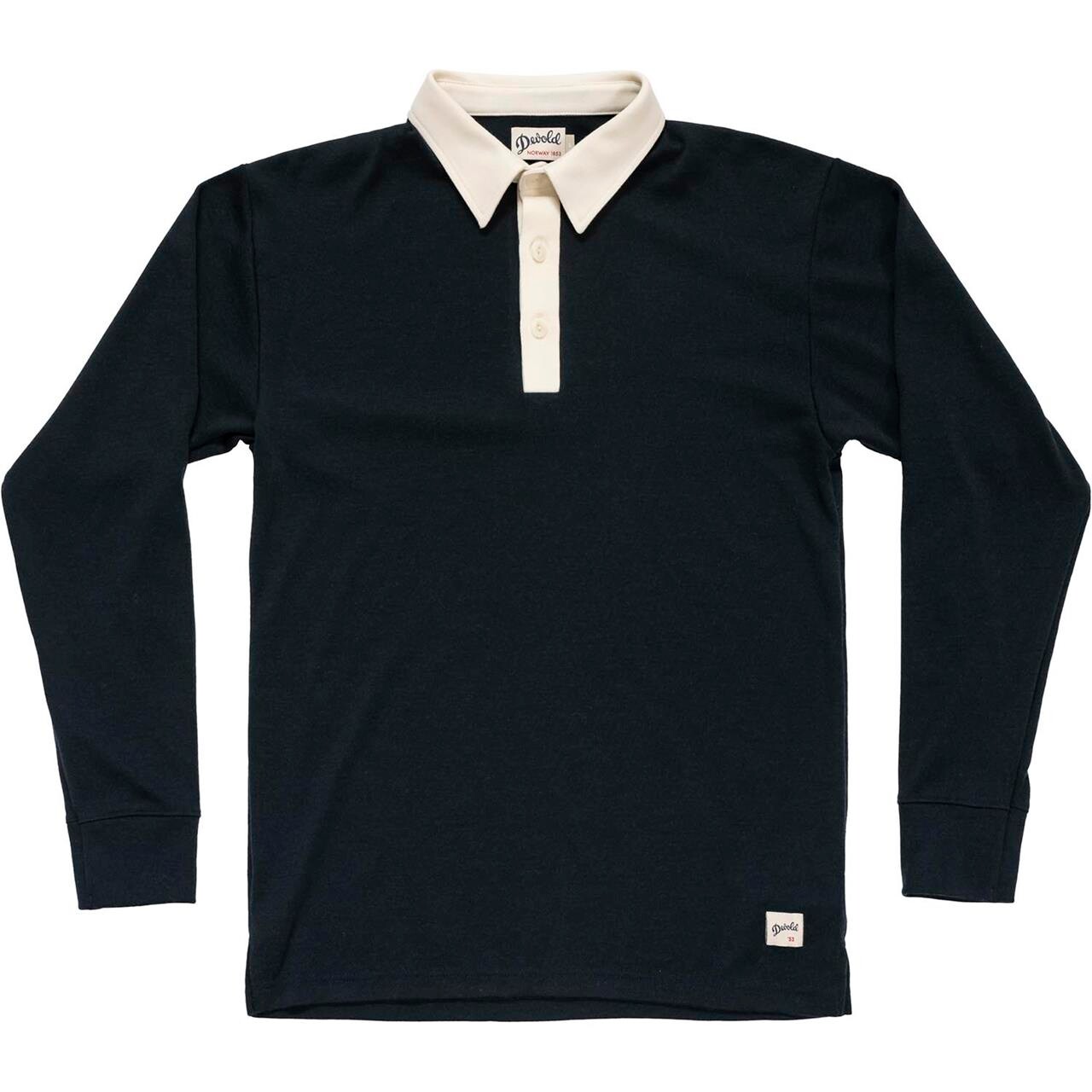 Devold Archive Rugby Shirt L/S (Sort (INK) X-large)