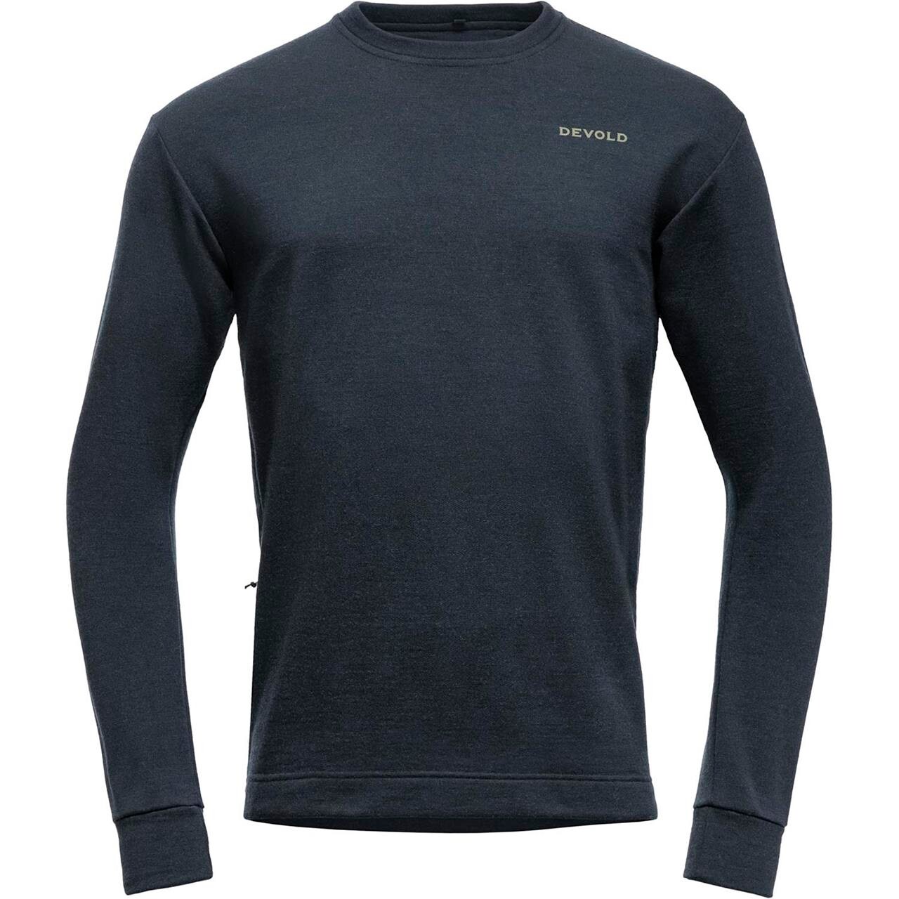 Devold Mens Everyday Crew (Sort (INK) Medium)