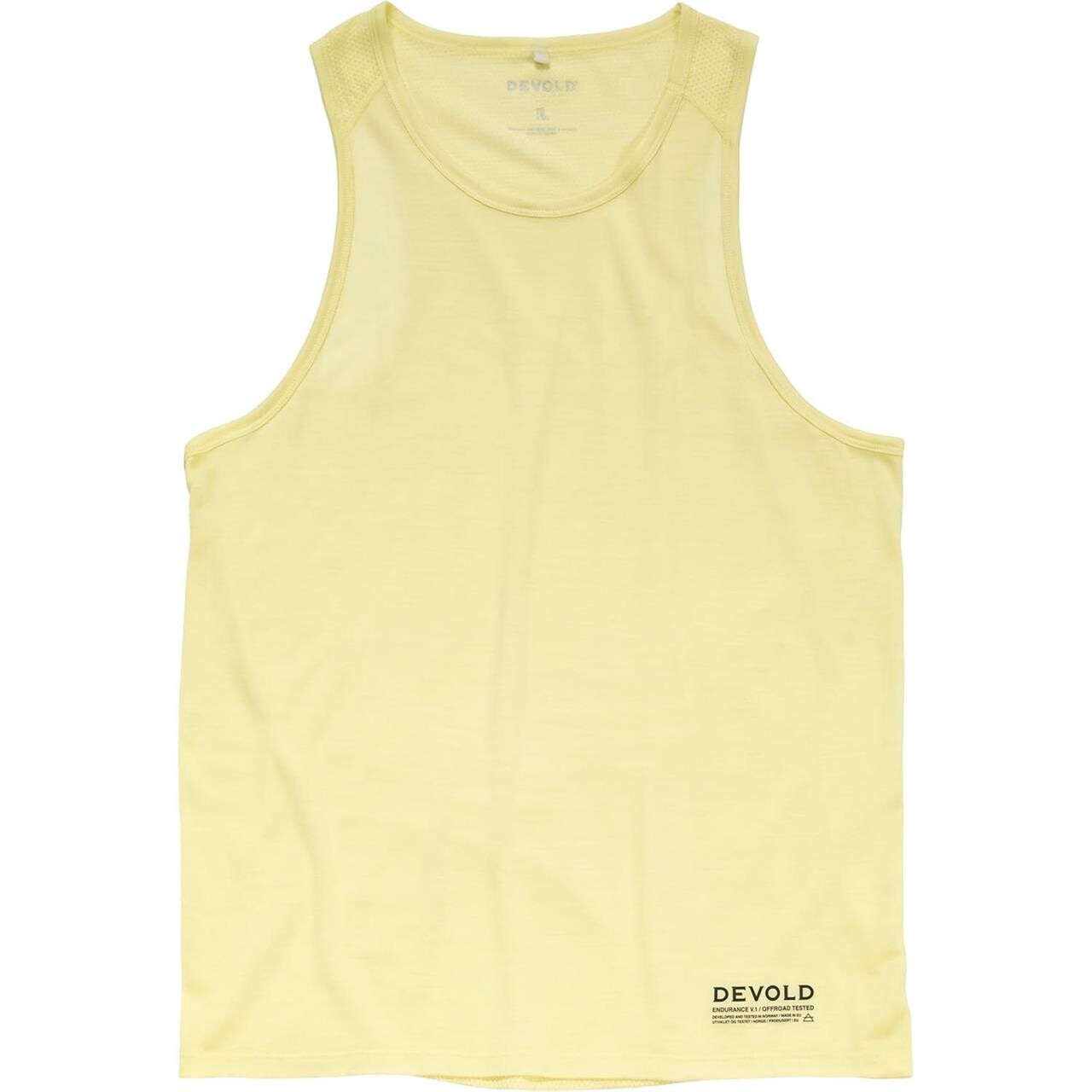 Devold Mens Endurance Merino 130 Singlet (Beige (FROZEN) Medium)