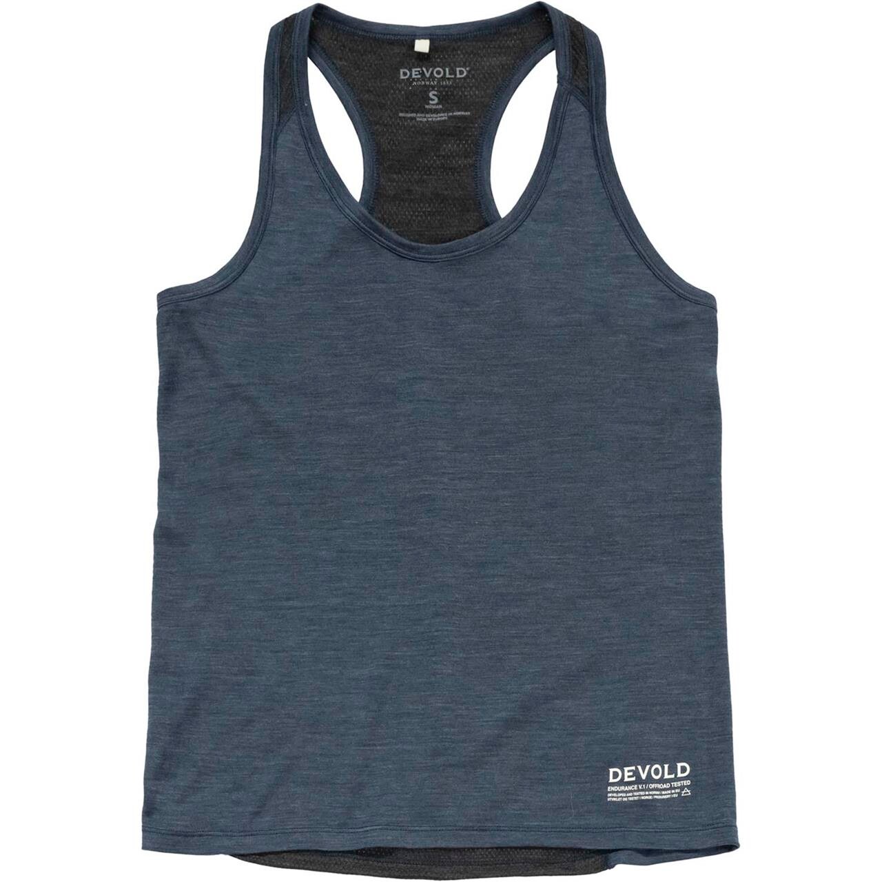 Devold Womens Endurance Merino 130 Singlet (Blå (NIGHT) Large)
