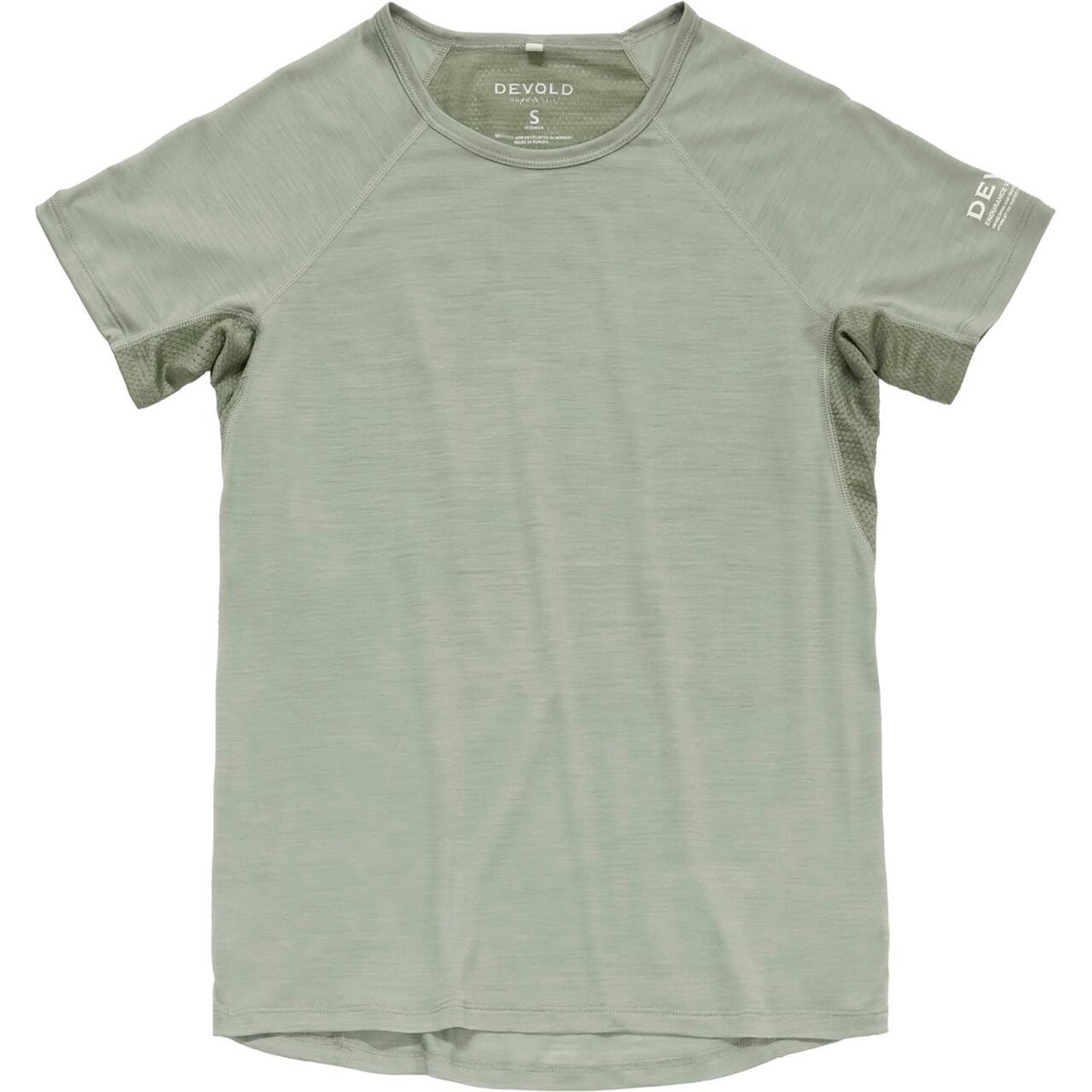 Devold Womens Endurance Merino 130 Tee (Grå (FOG) X-small)