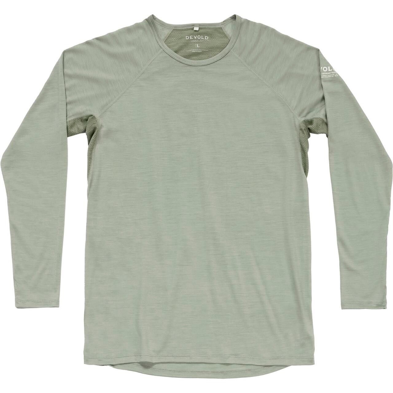 Devold Mens Endurance Merino 130 Shirt (Grå (FOG) Medium)