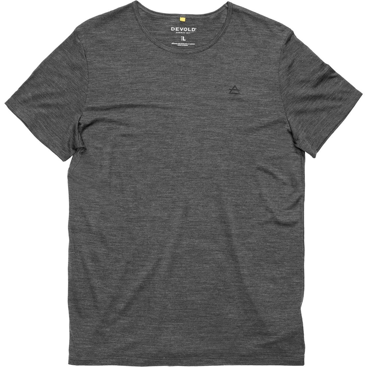 Devold Mens Active Tee (Grå (ANTHRACITE) XX-large)