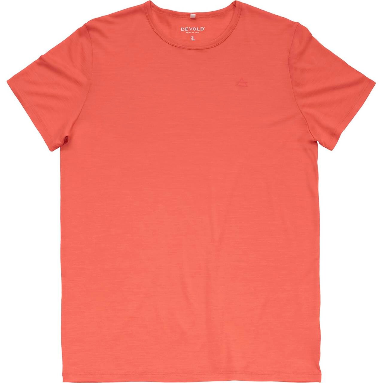 Devold Mens Active Tee (Rød (CAYENNE) X-large)