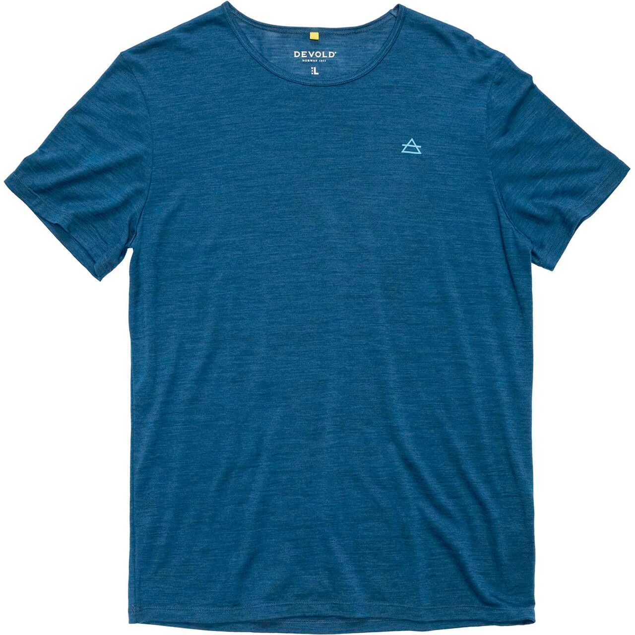 Devold Mens Active Tee (Blå (SKYDIVER DARK) Large)