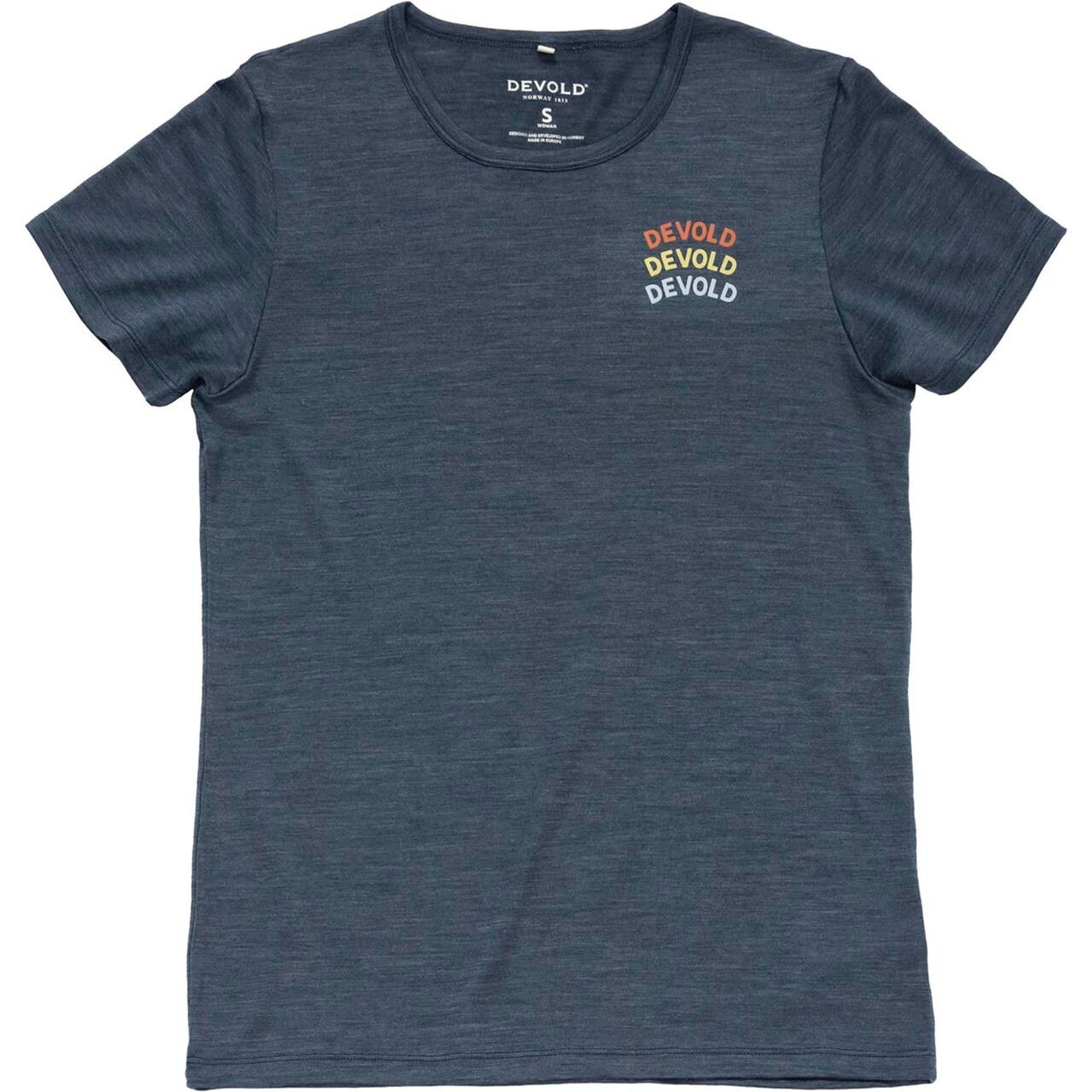 Devold Womens Active Devold Legacy Tee (Blå (NIGHT) X-large)