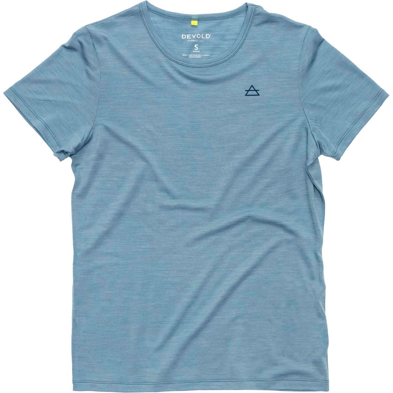 Devold Womens Active Tee (Blå (SKYBLUE) Small)