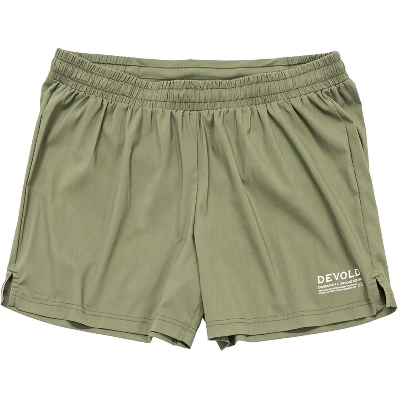 Devold Womens Endurance Merino Shorts (Grøn (LICHEN) Large)