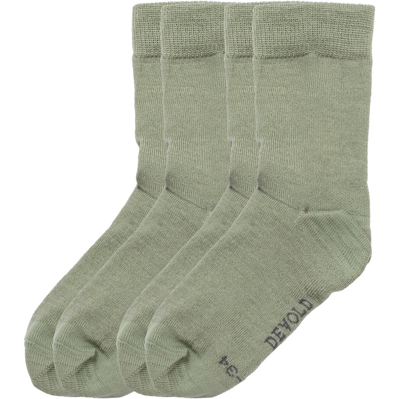 Devold Kids Daily Merino Light Sock 2pk (Grå (FOG) 25-27)