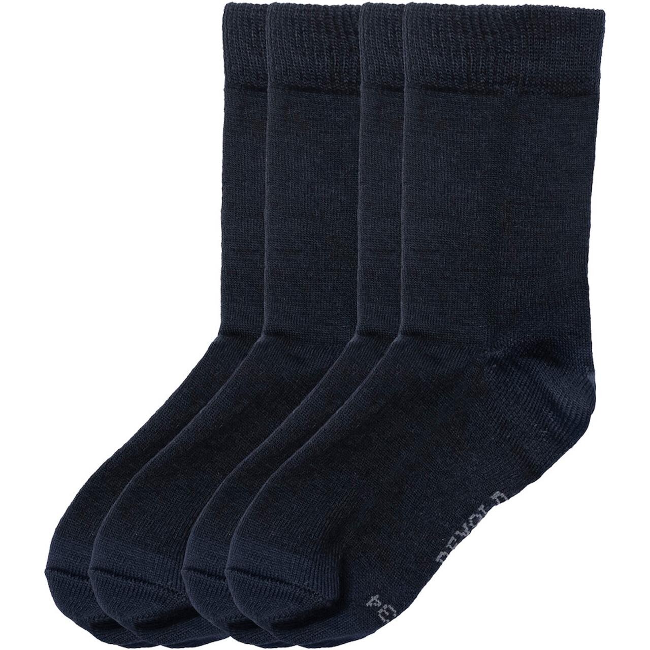 Devold Kids Daily Merino Light Sock 2pk (Sort (INK) 28-30)