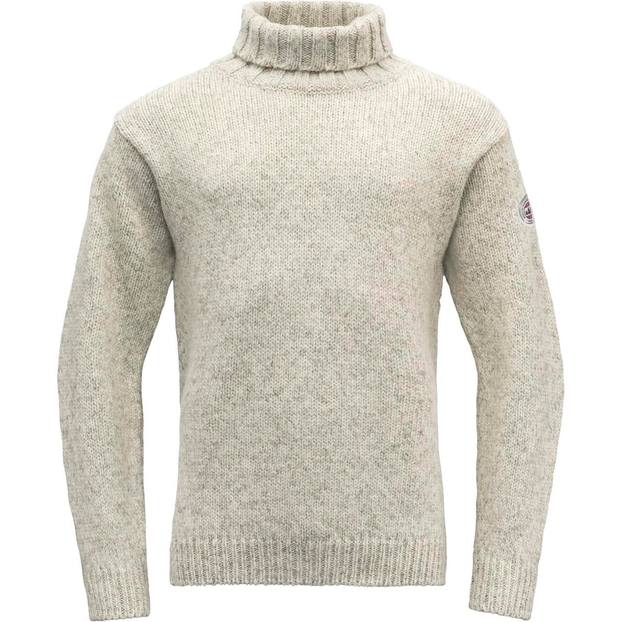 Devold Nansen Wool High Neck (Grå (GREY MELANGE) Medium)